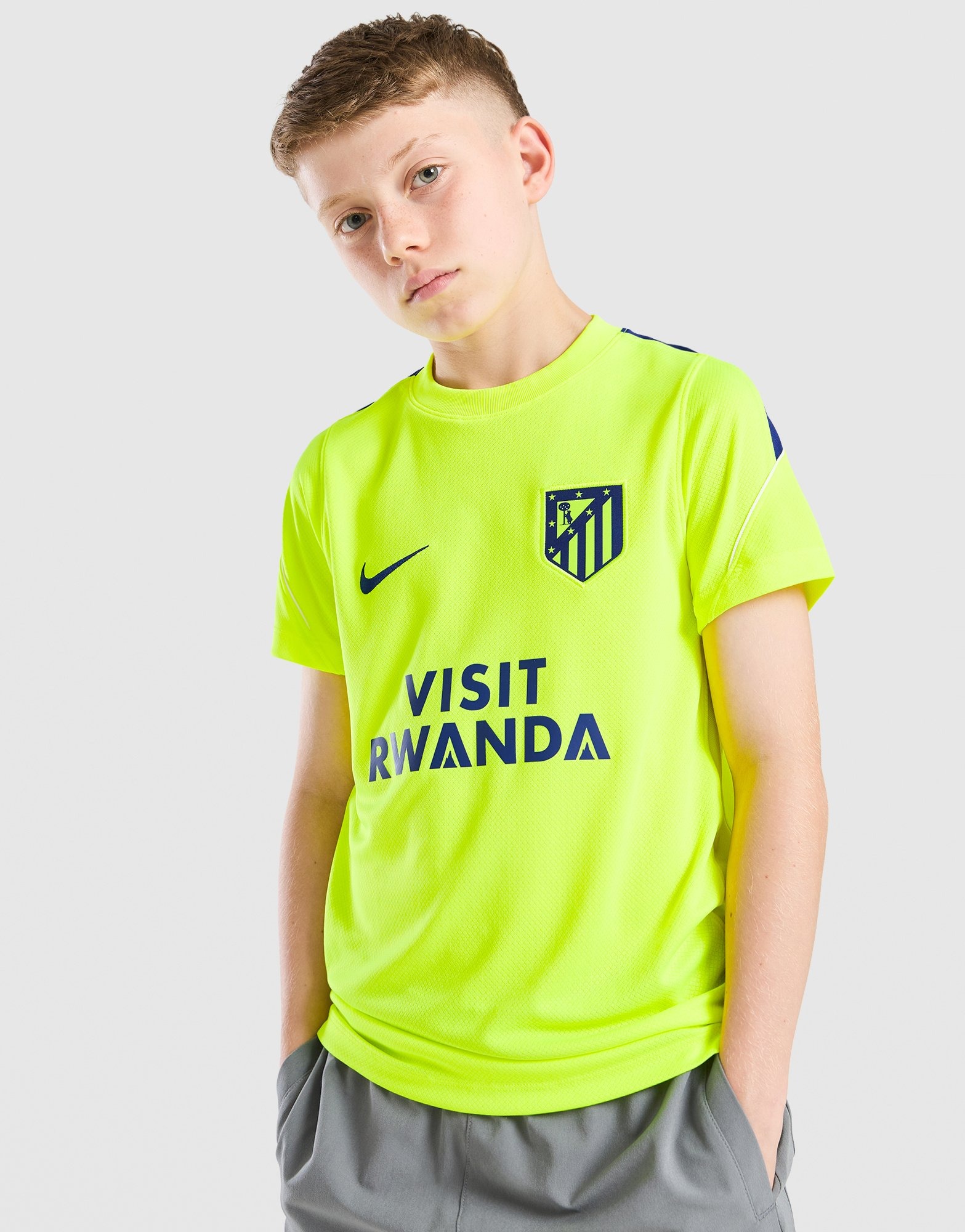Green Nike Atletico Madrid Strike Shirt Junior - JD Sports Australia