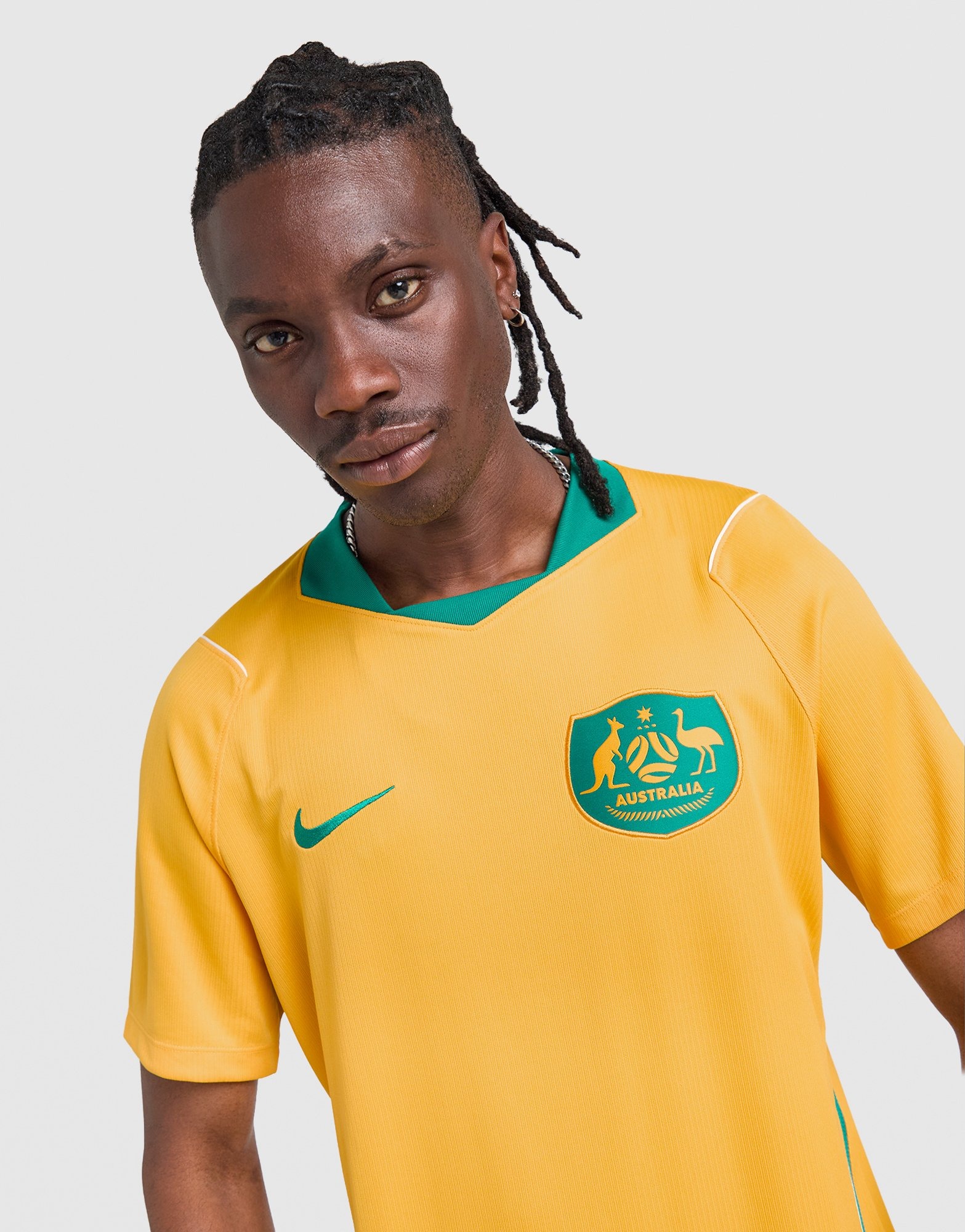 Yellow Nike Australia 2026 Home Shirt - JD Sports Global