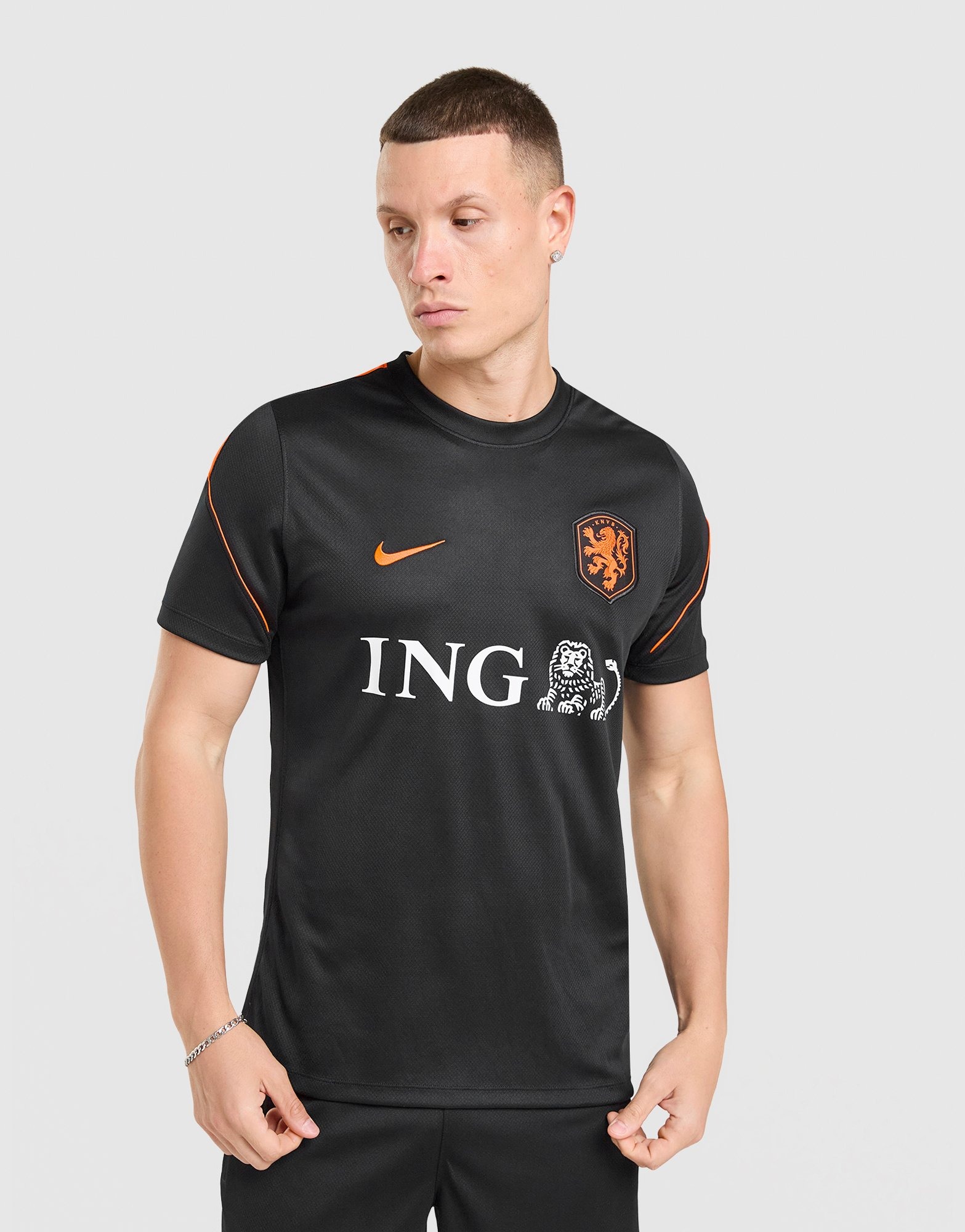 Zwart Nike Netherlands 2026 Strike Shirt - JD Sports Nederland