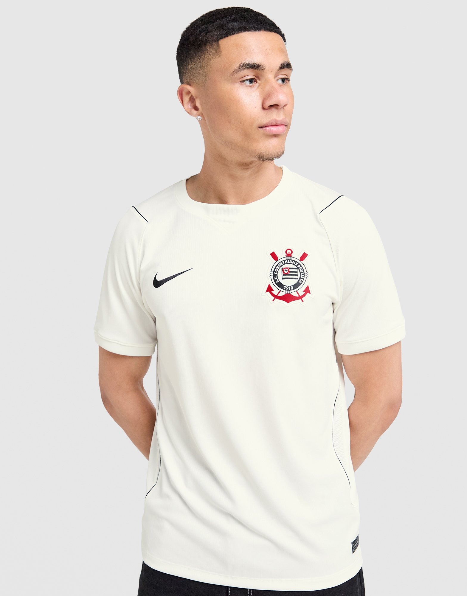 Off White Nike S.C. Corinthians 2026/27 Home Shirt - JD Sports Global