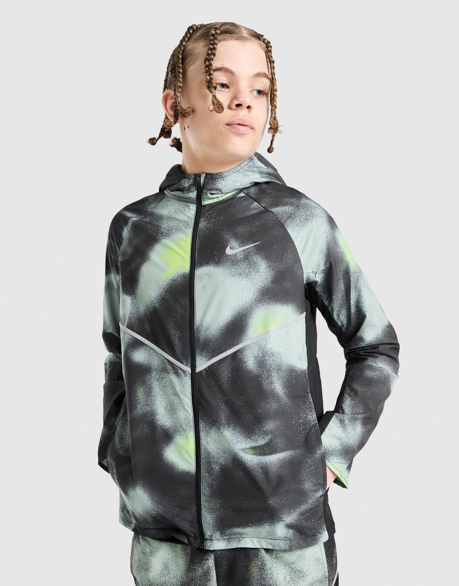 Nike Miler All Over Print Jacket Junior