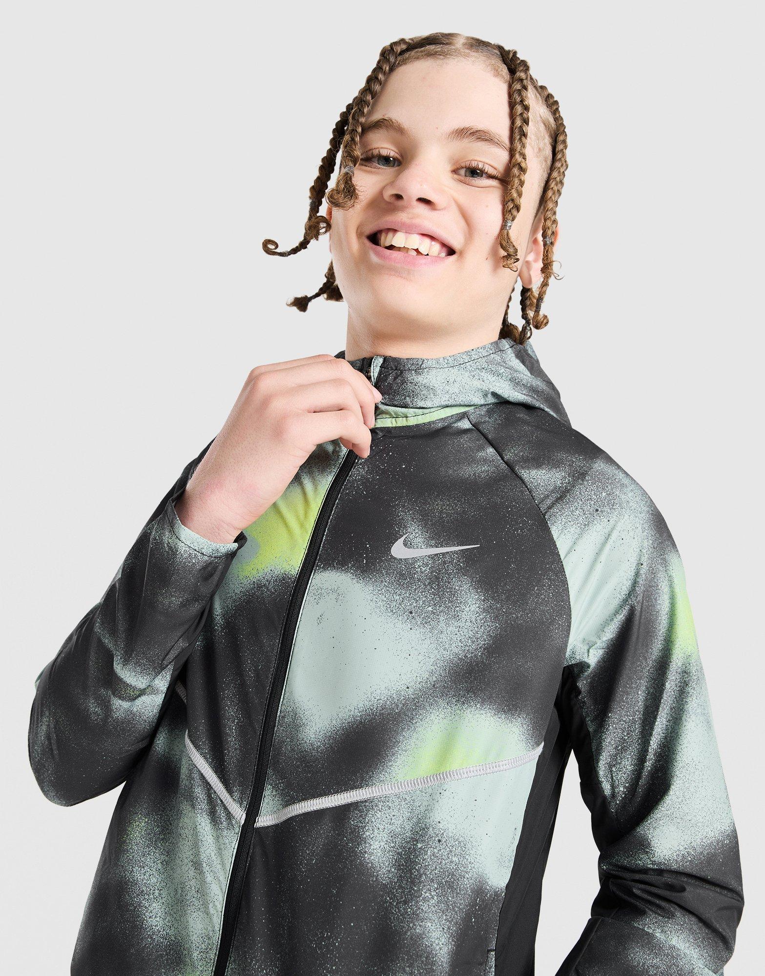Nike Miler All Over Print Jacket Junior