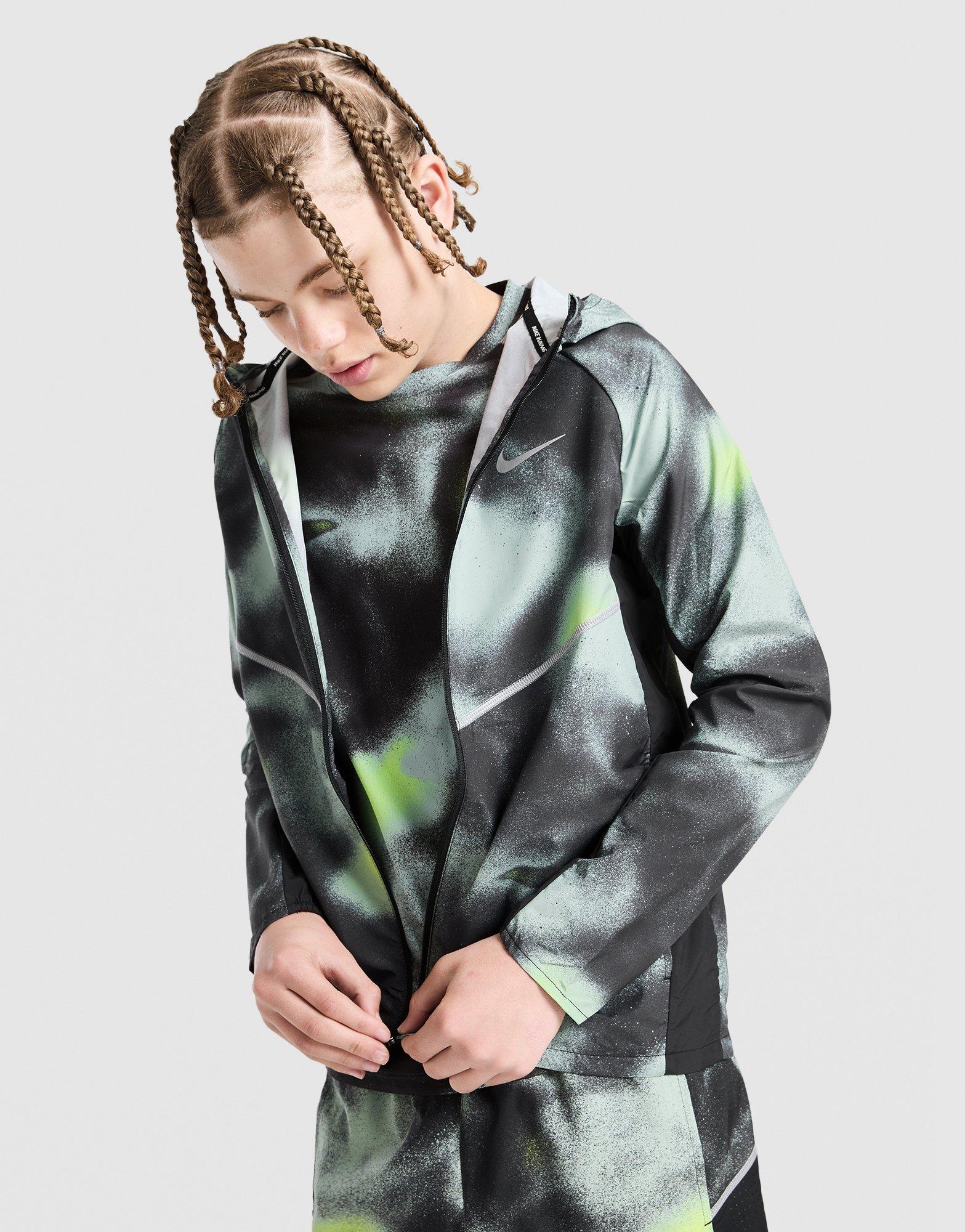 Nike Miler All Over Print Jacket Junior