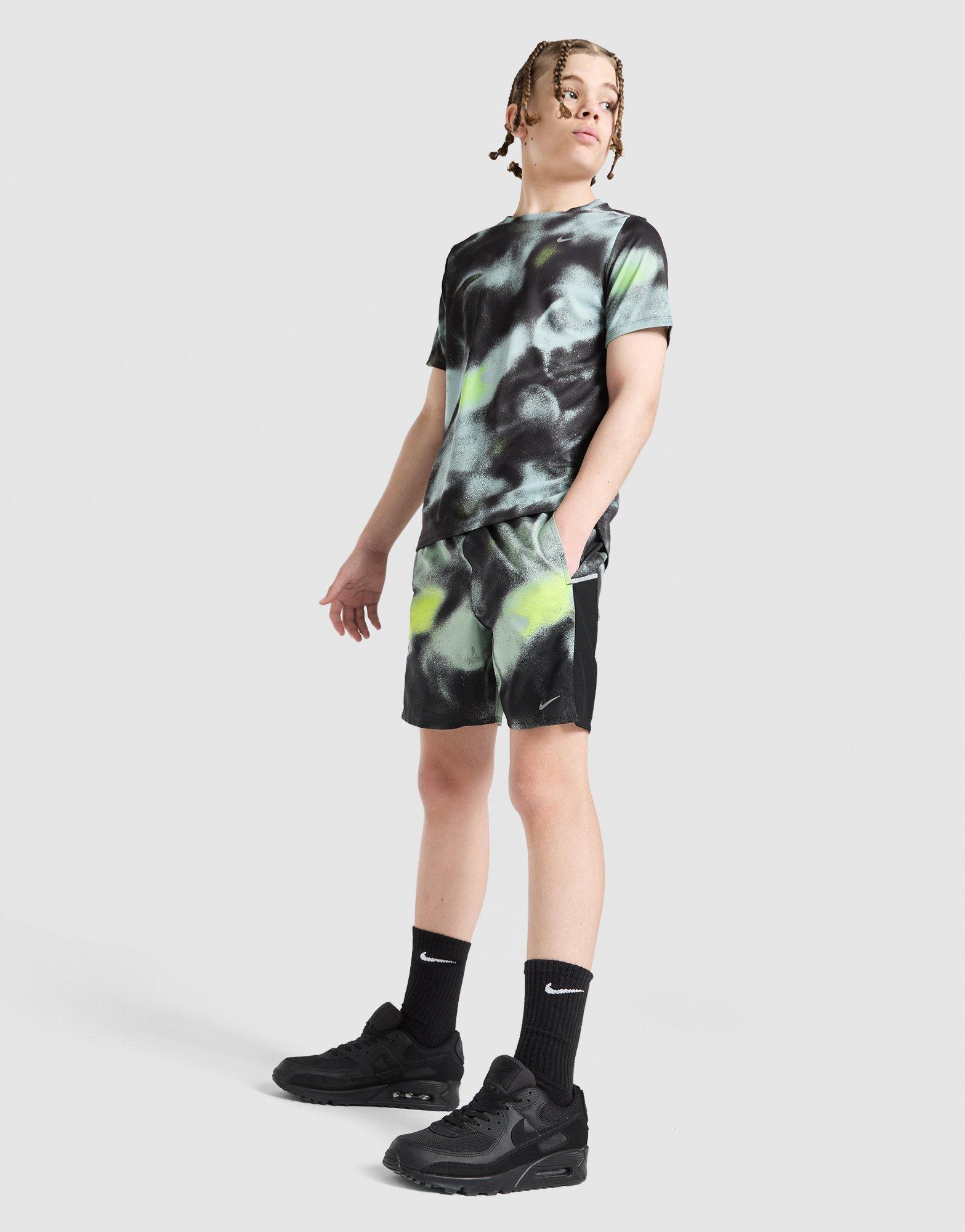 Nike Miler All Over Print Shorts Junior