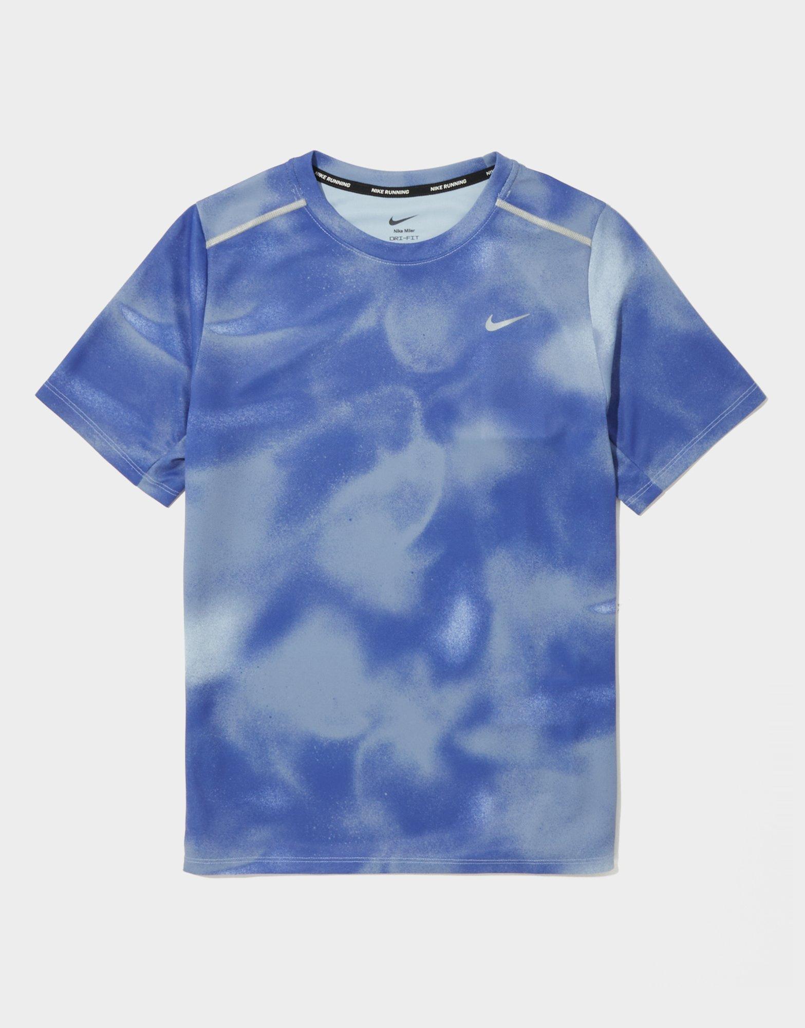 Nike Miler All Over Print T-Shirt Junior