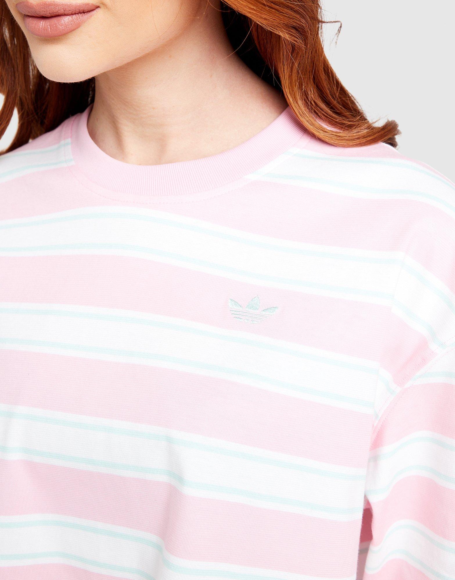adidas Originals Stripe Crop T-Shirt