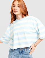 adidas Originals Stripe Crop T-Shirt
