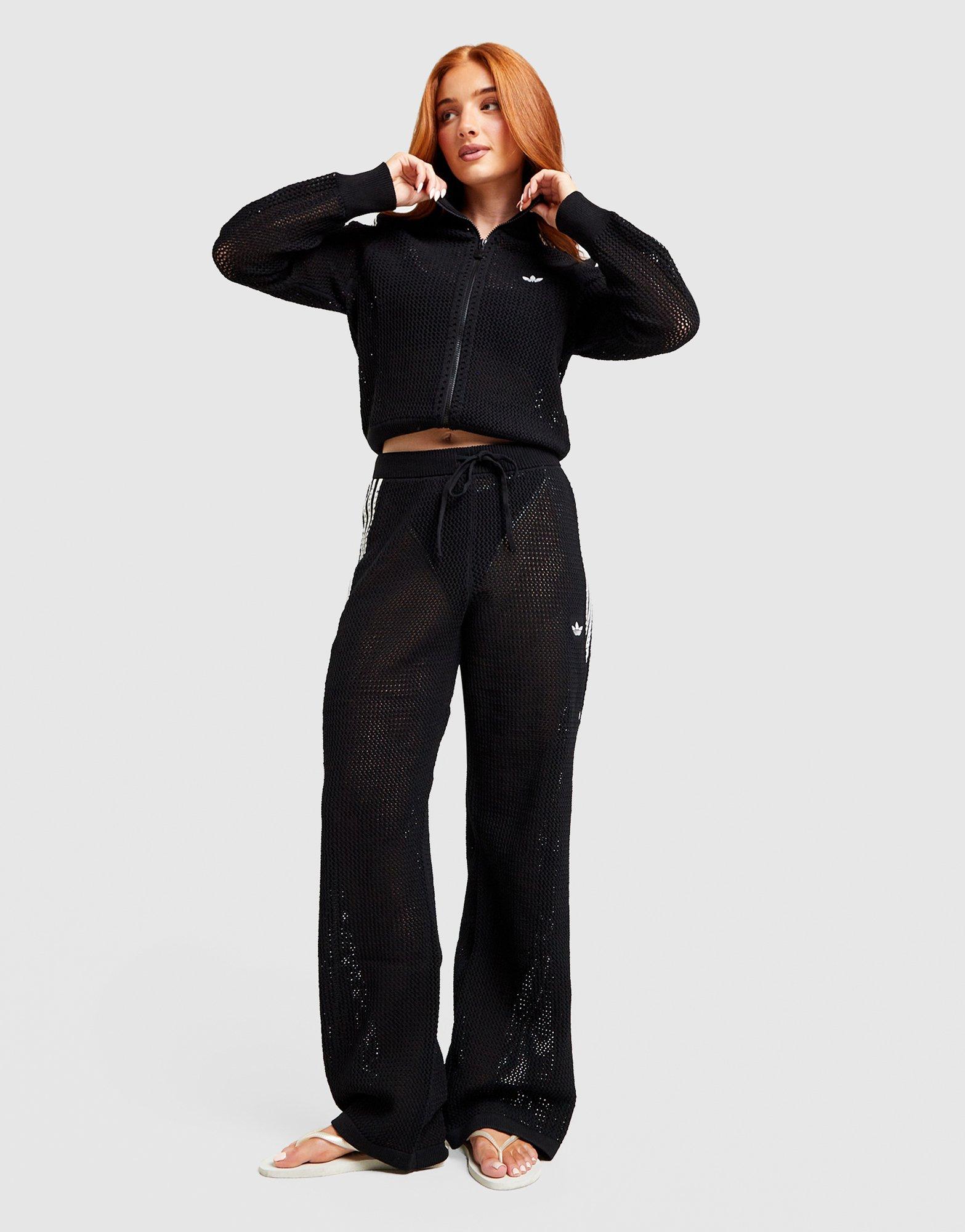 adidas Originals Crochet Wide Leg Joggers