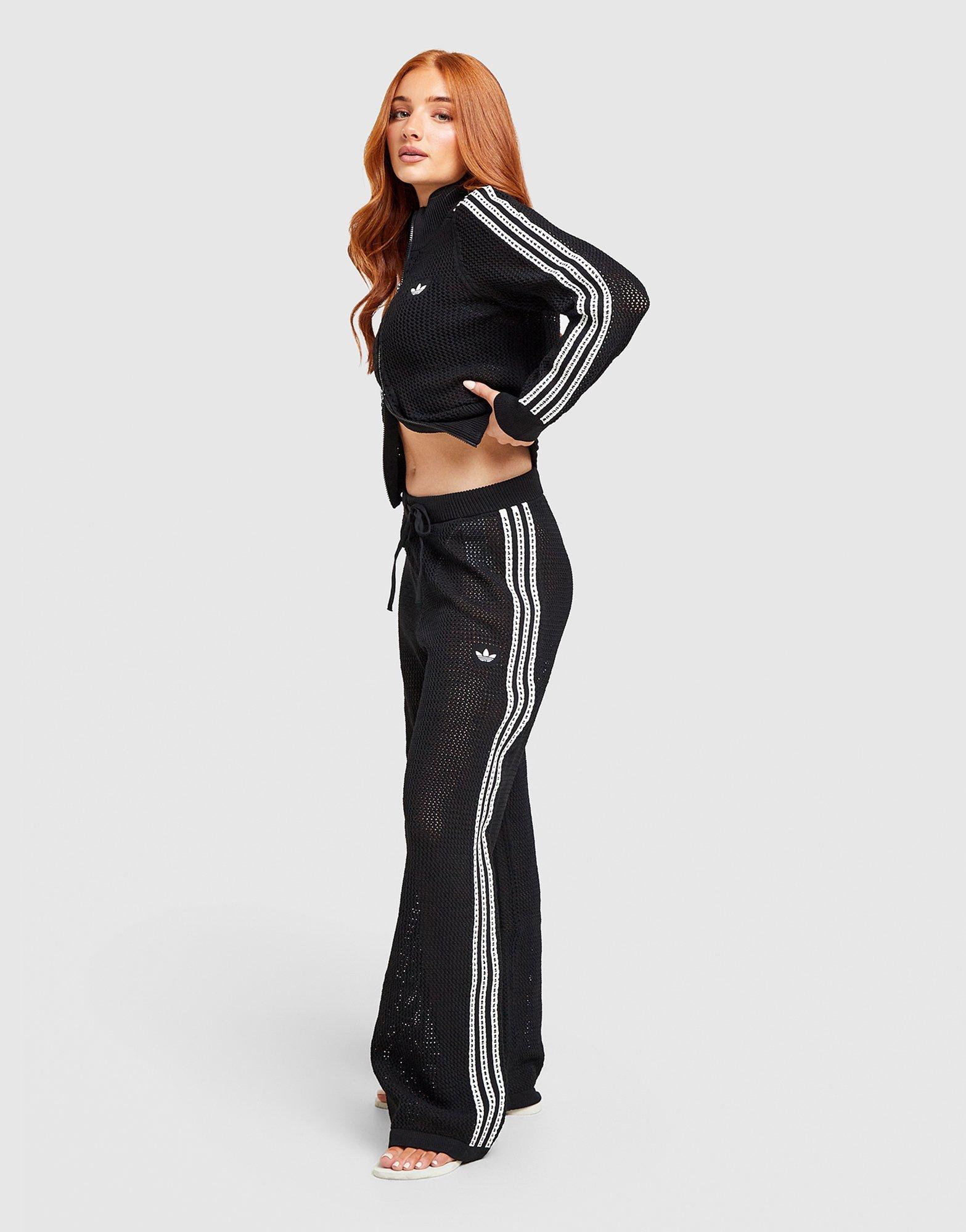 adidas Originals Crochet Wide Leg Joggers