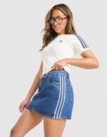 adidas Originals 3-Stripes Denim Skirt