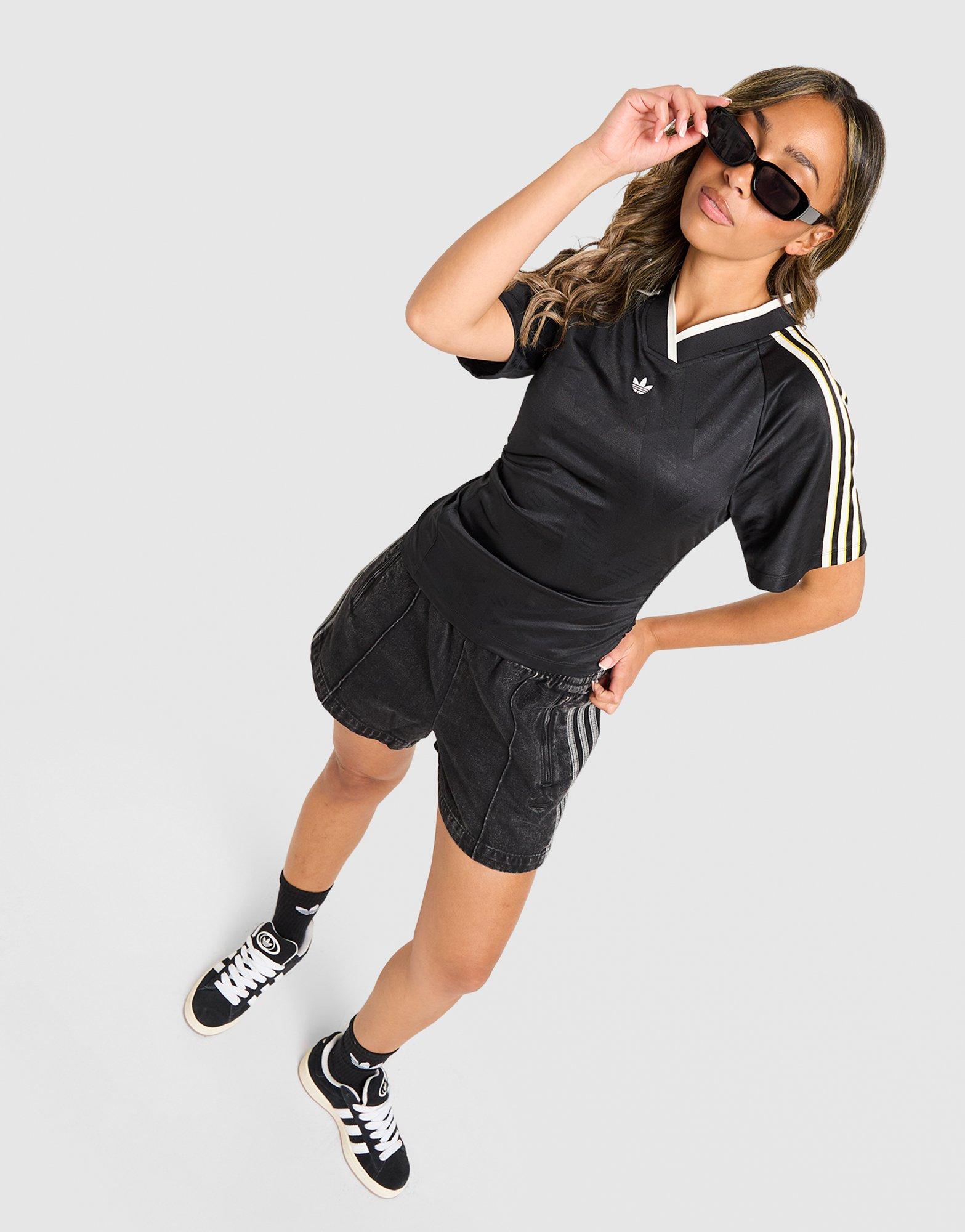 adidas Originals Maglia Football Rouched 3 Stripes