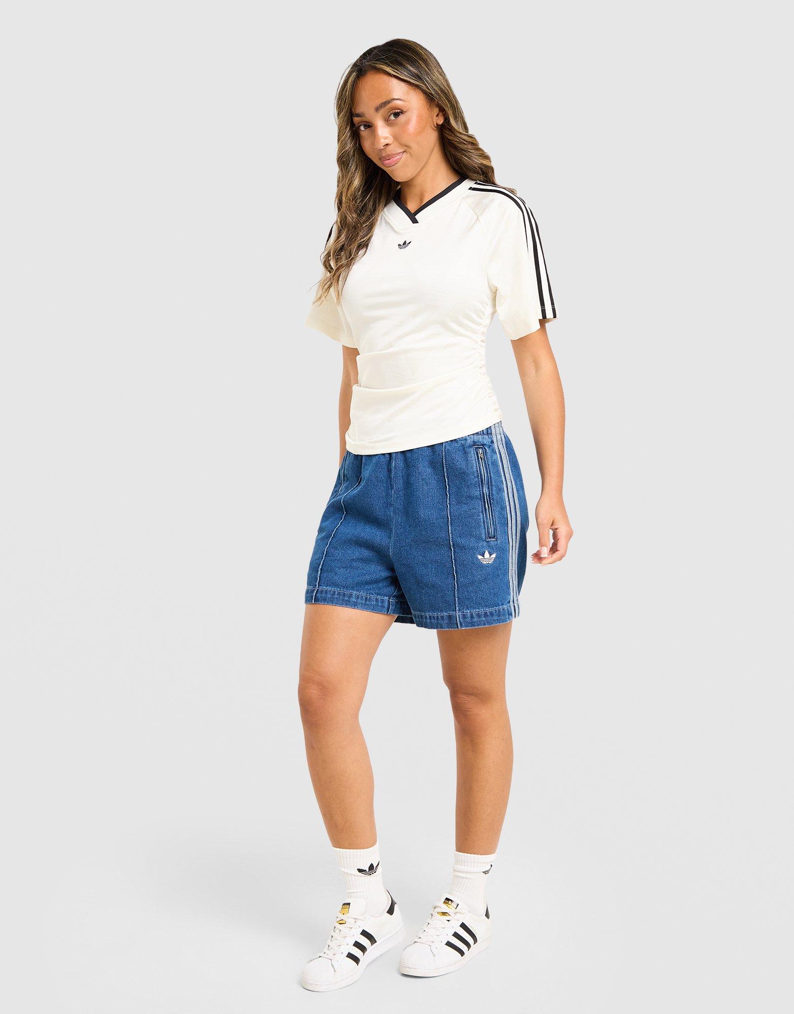 adidas Originals Maglia Football Rouched 3 Stripes