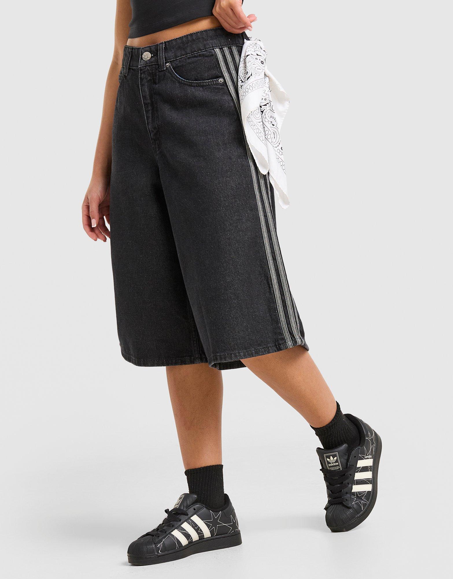 adidas Originals 3-Stripes Denim Jorts