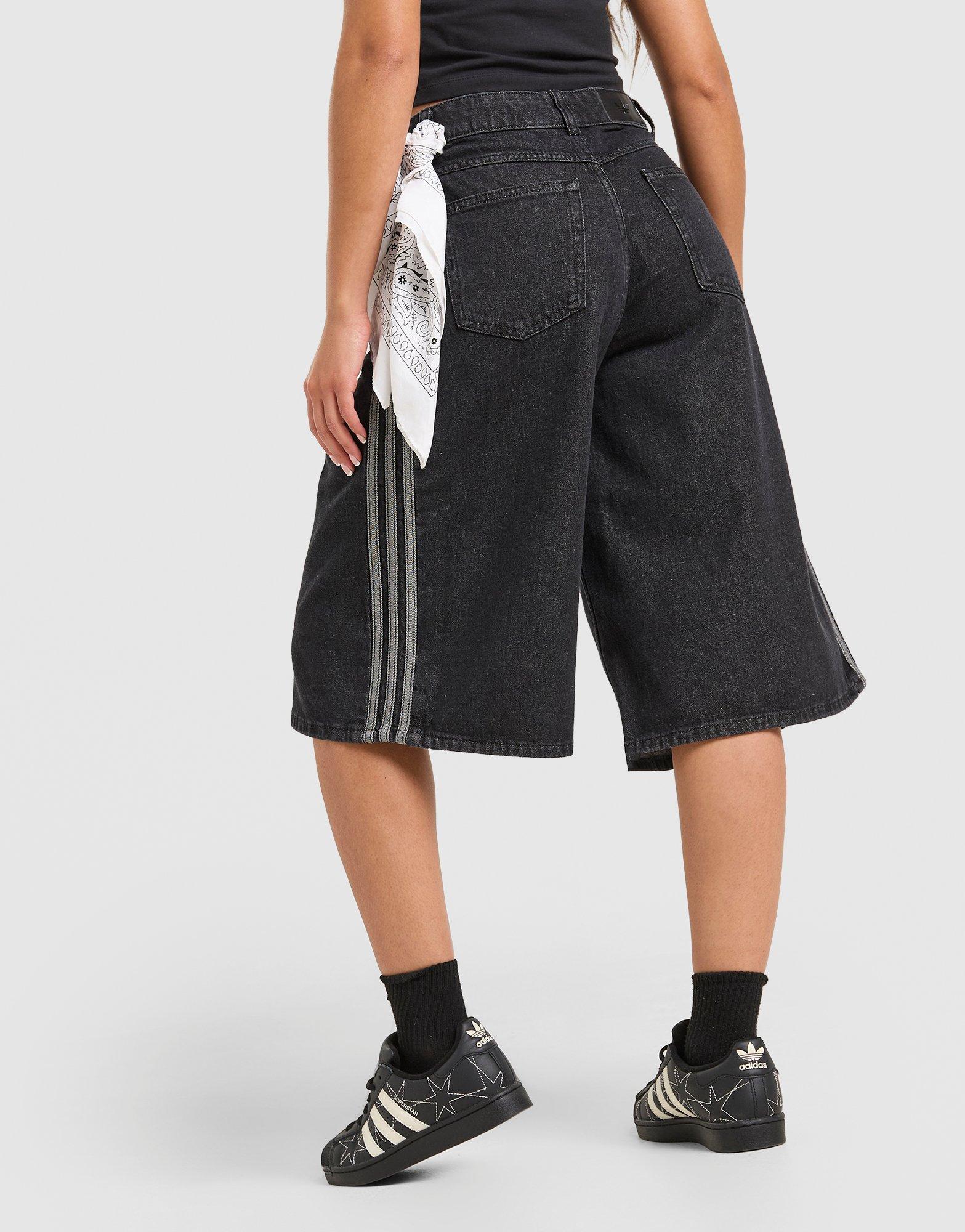 adidas Originals 3-Stripes Denim Jorts