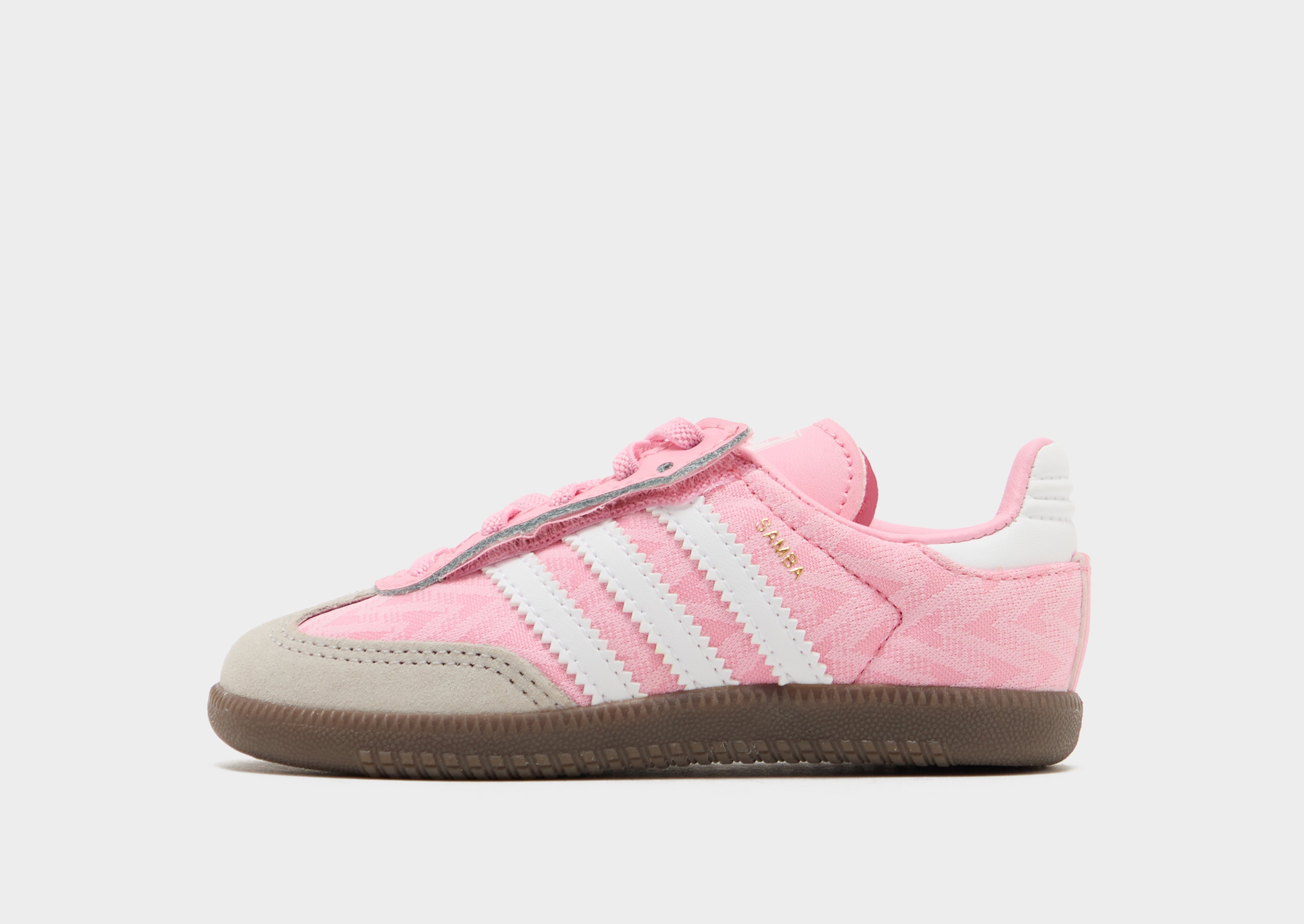 adidas gazelle silver green womens adidas Toddler Bubble Comfy I Shoes, Size 10, Pink/White main image 1