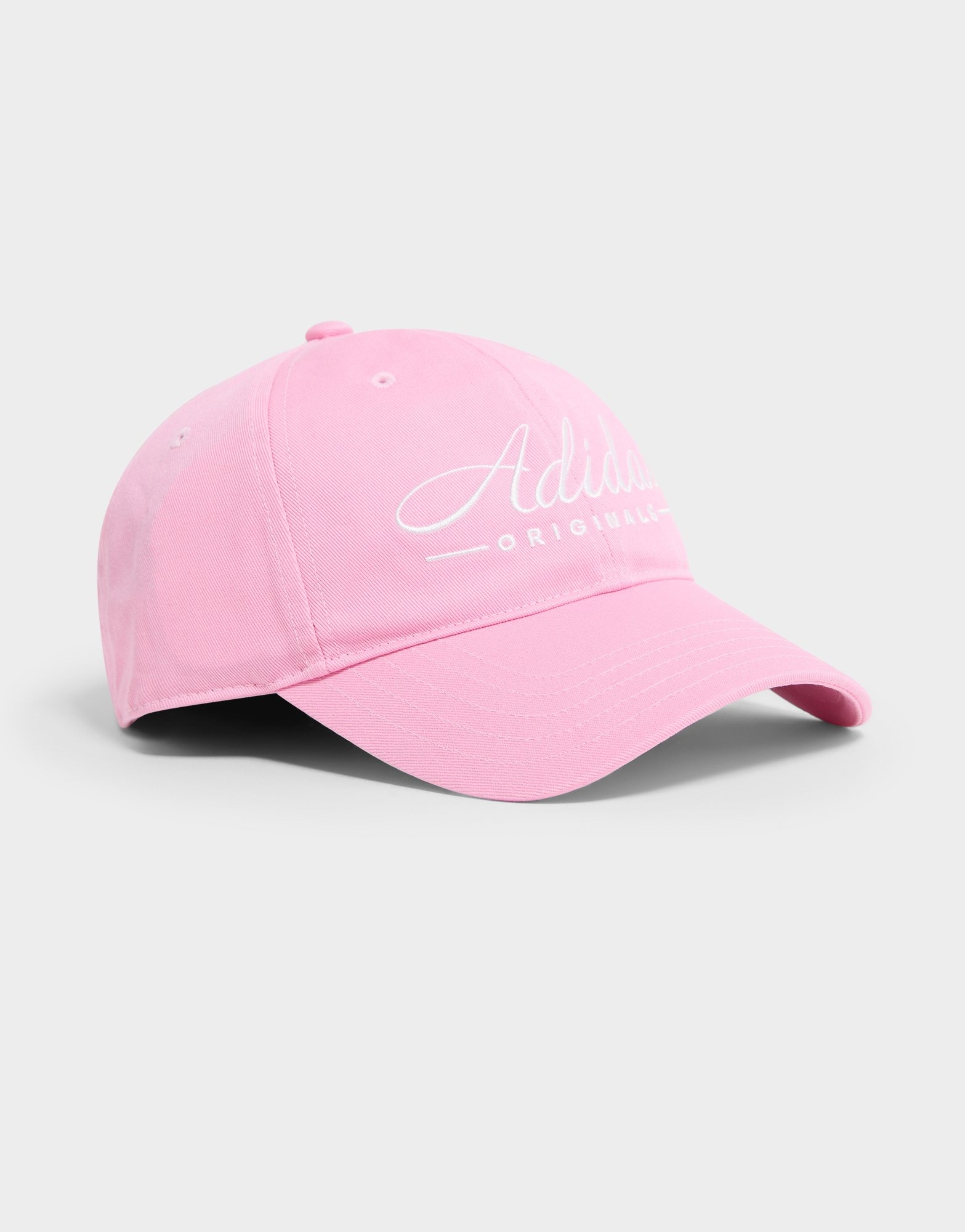 Pink adidas Originals Script Cap - JD Sports Global