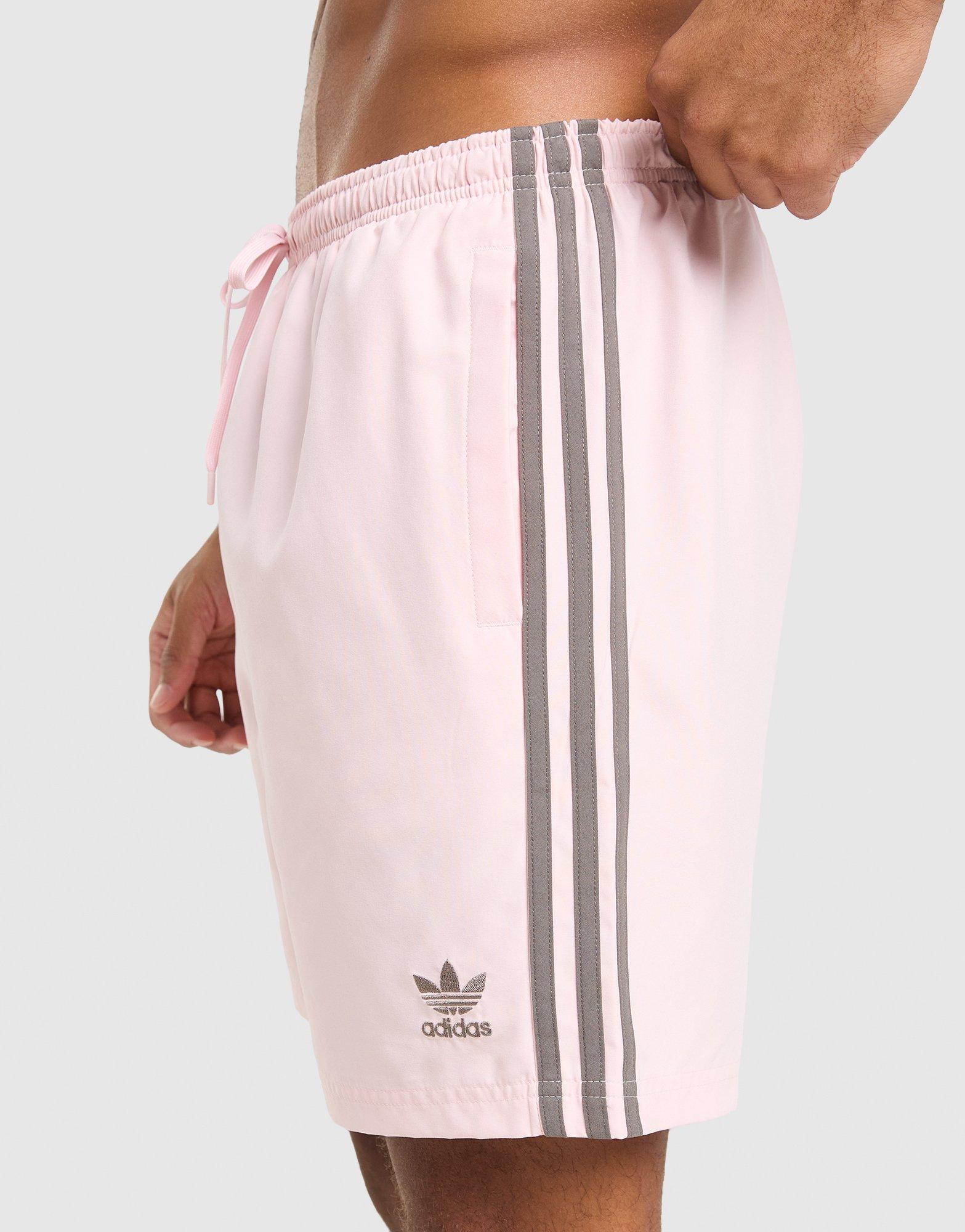 adidas Originals 3-Stripes 8" Swim Shorts
