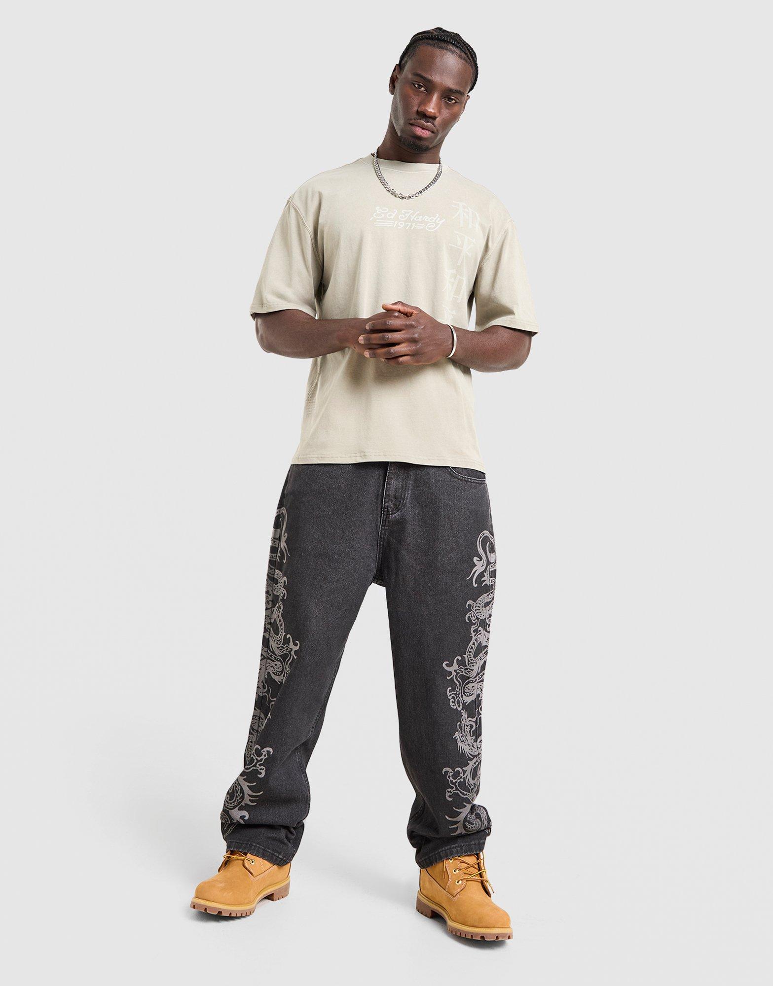 Ed Hardy Snake Washed T-Shirt