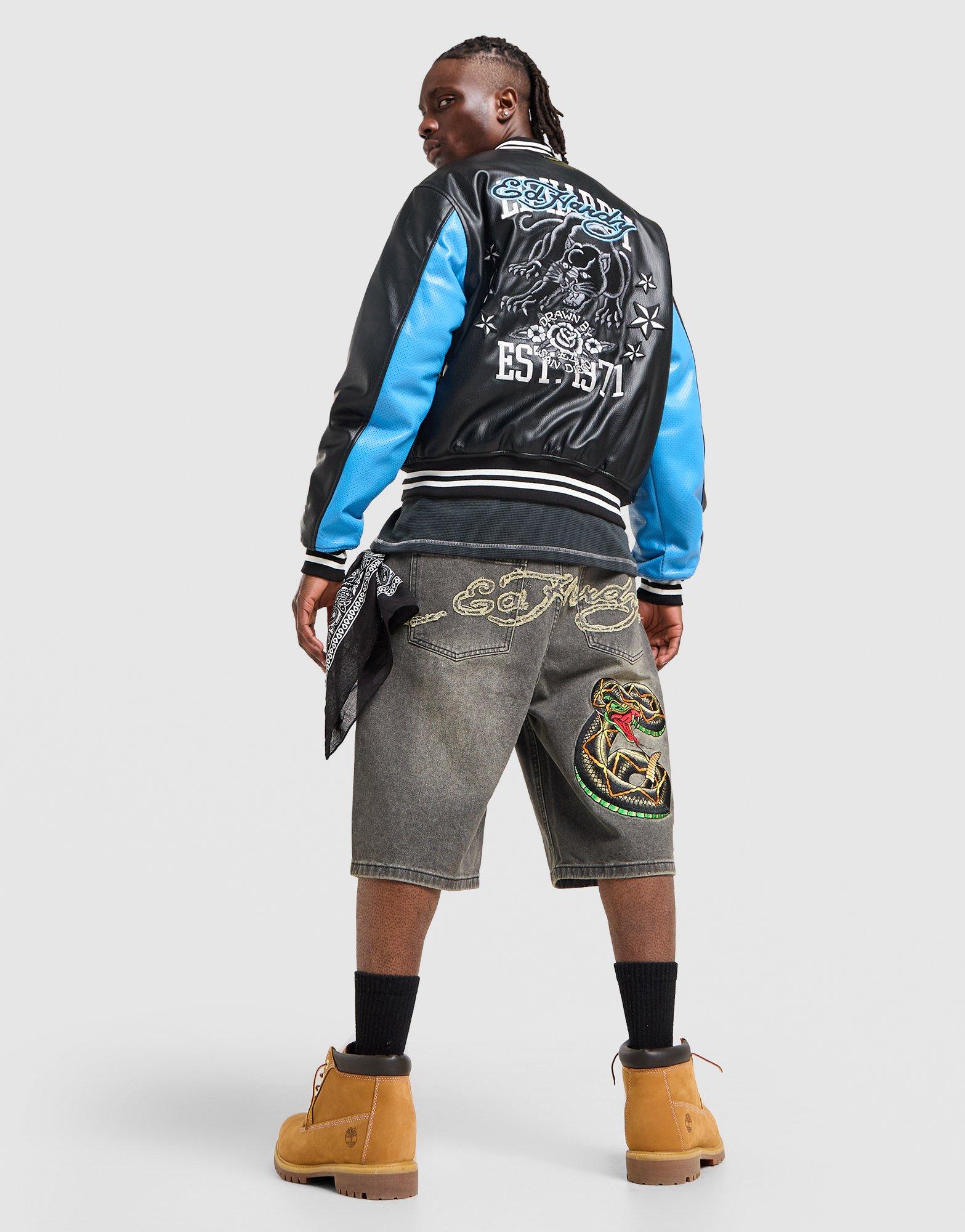 Ed Hardy 1971 Varsity Bomber Jacket