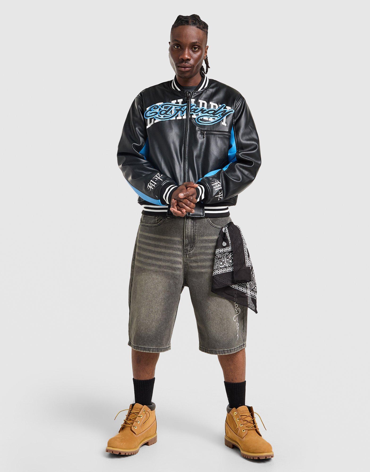 Ed Hardy 1971 Varsity Bomber Jacket