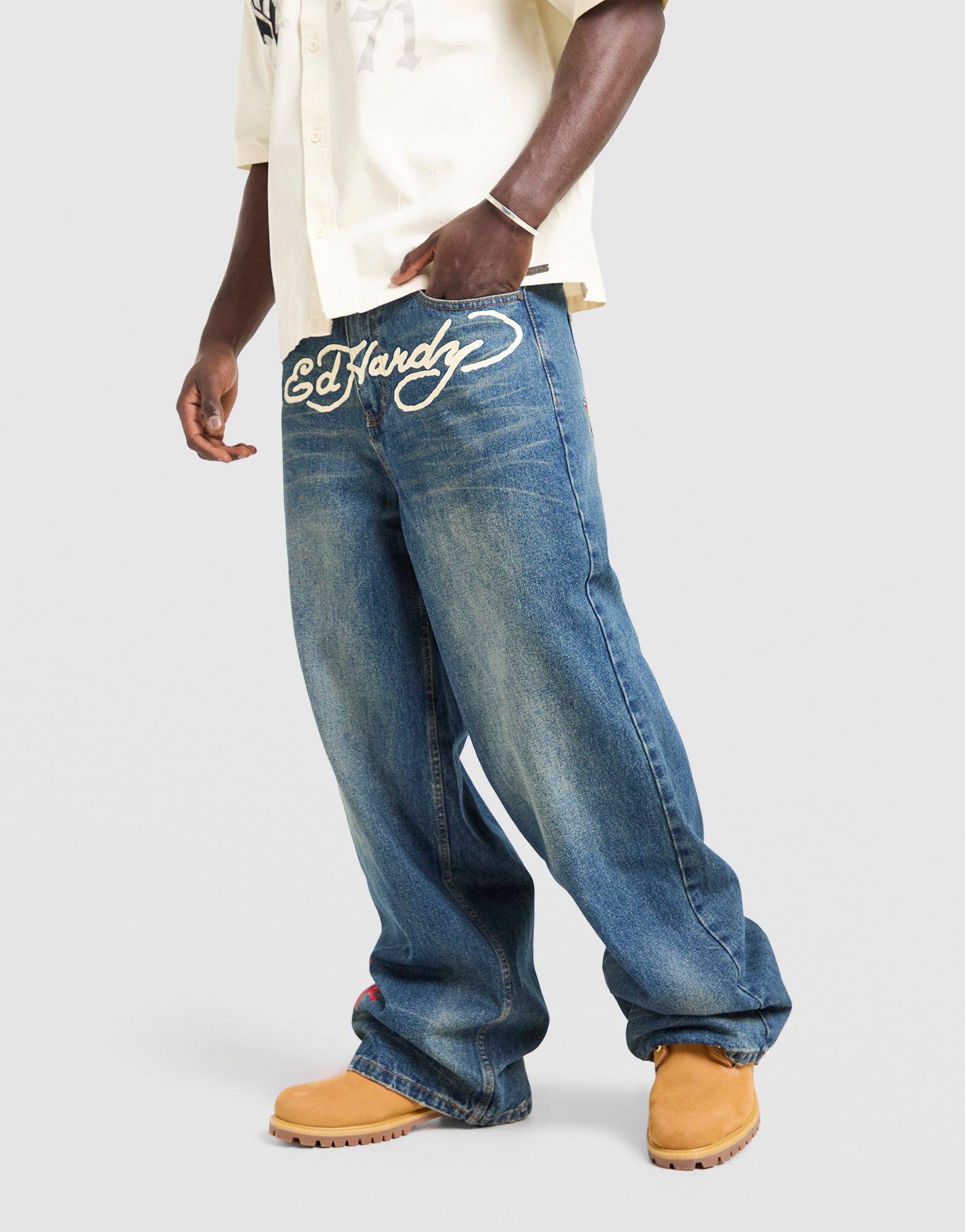 Ed Hardy 1971 Xtra Wide Fit Jeans