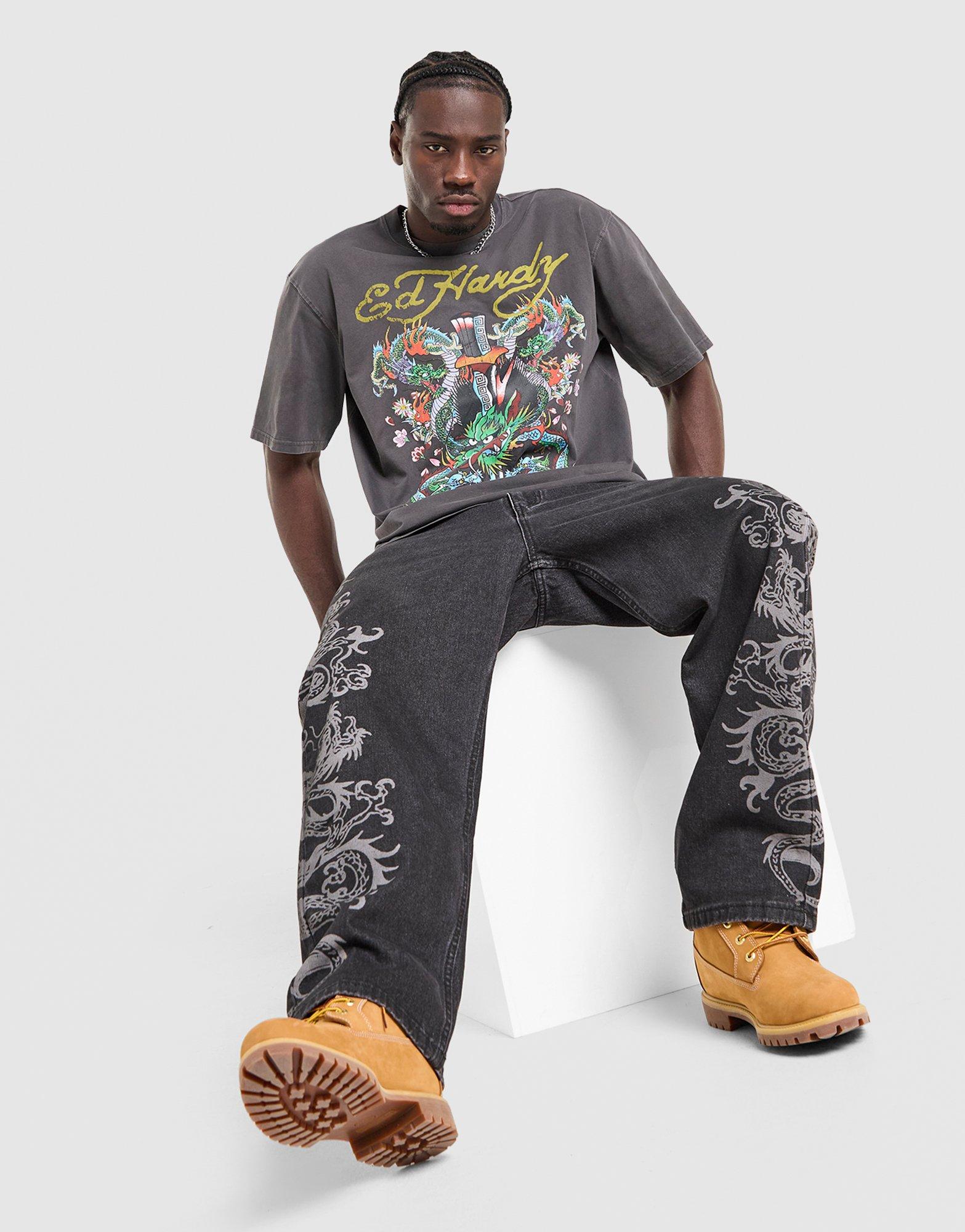 Ed Hardy Battle Drag T-Shirt