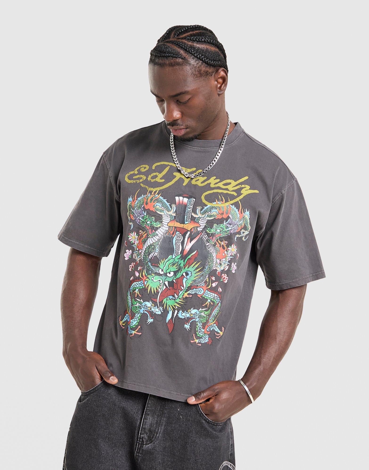Ed Hardy Battle Drag T-Shirt