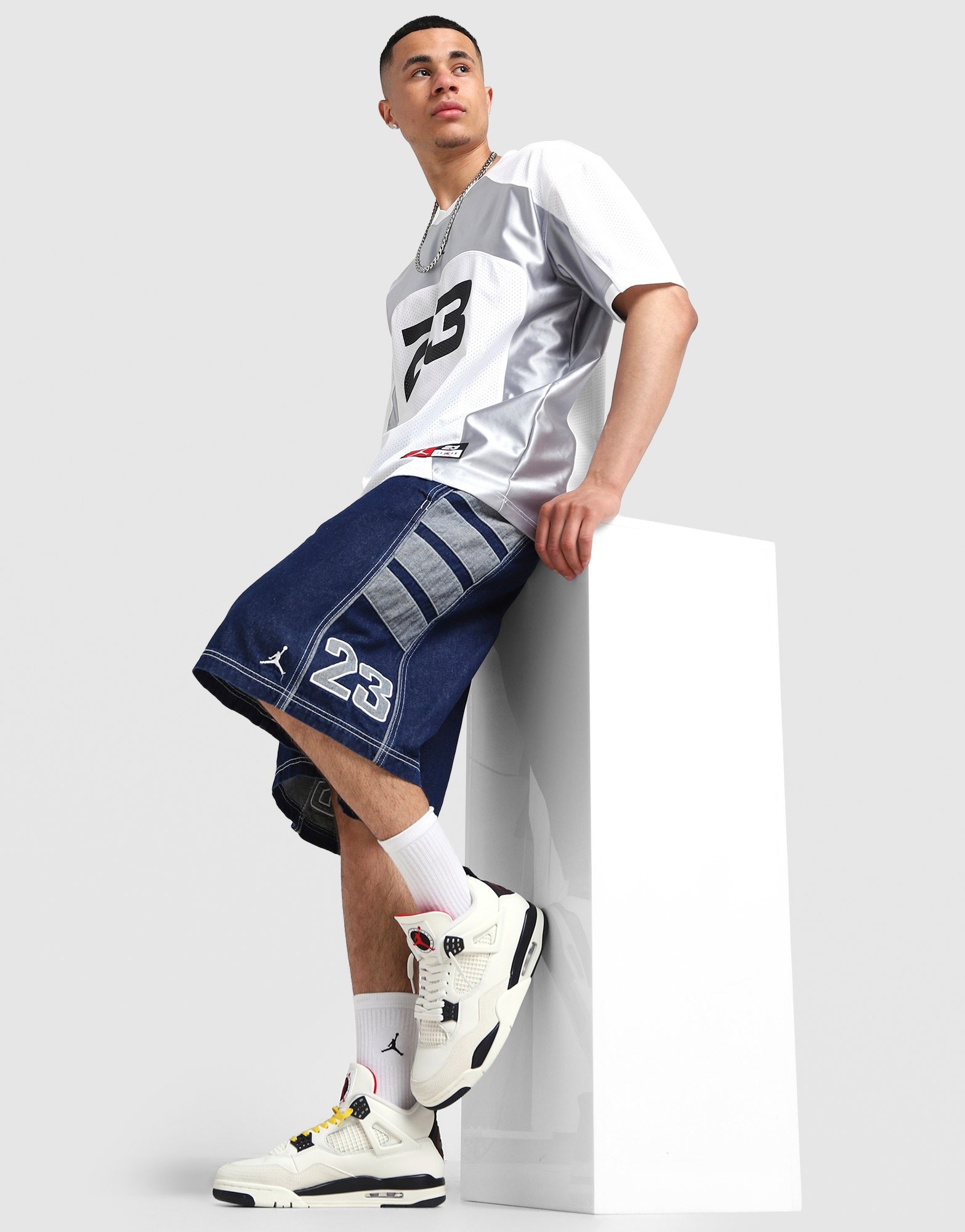 Blue Jordan Baggy Jorts | JD Sports UK