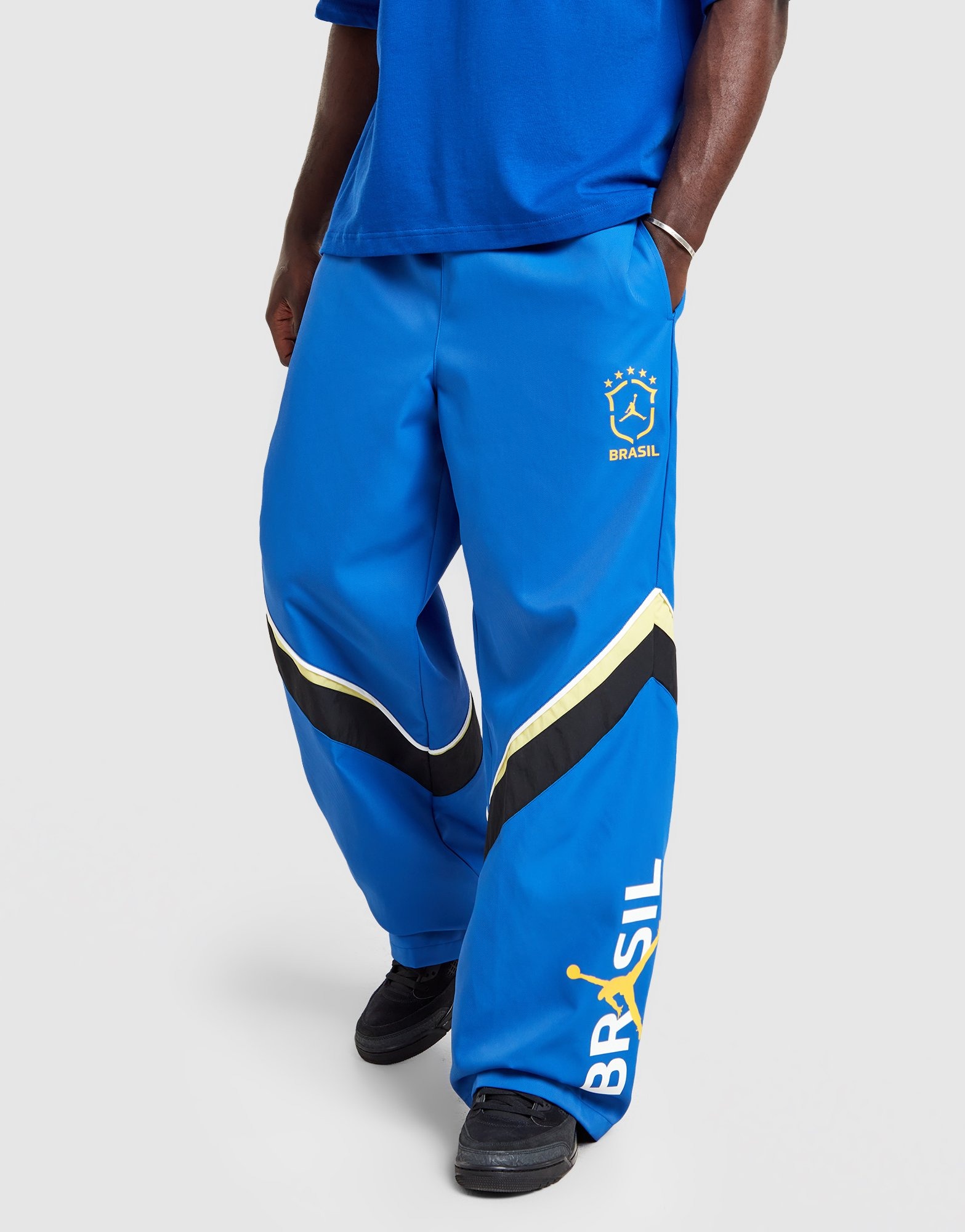 Blue Jordan Brazil Woven Track Pants - JD Sports Global