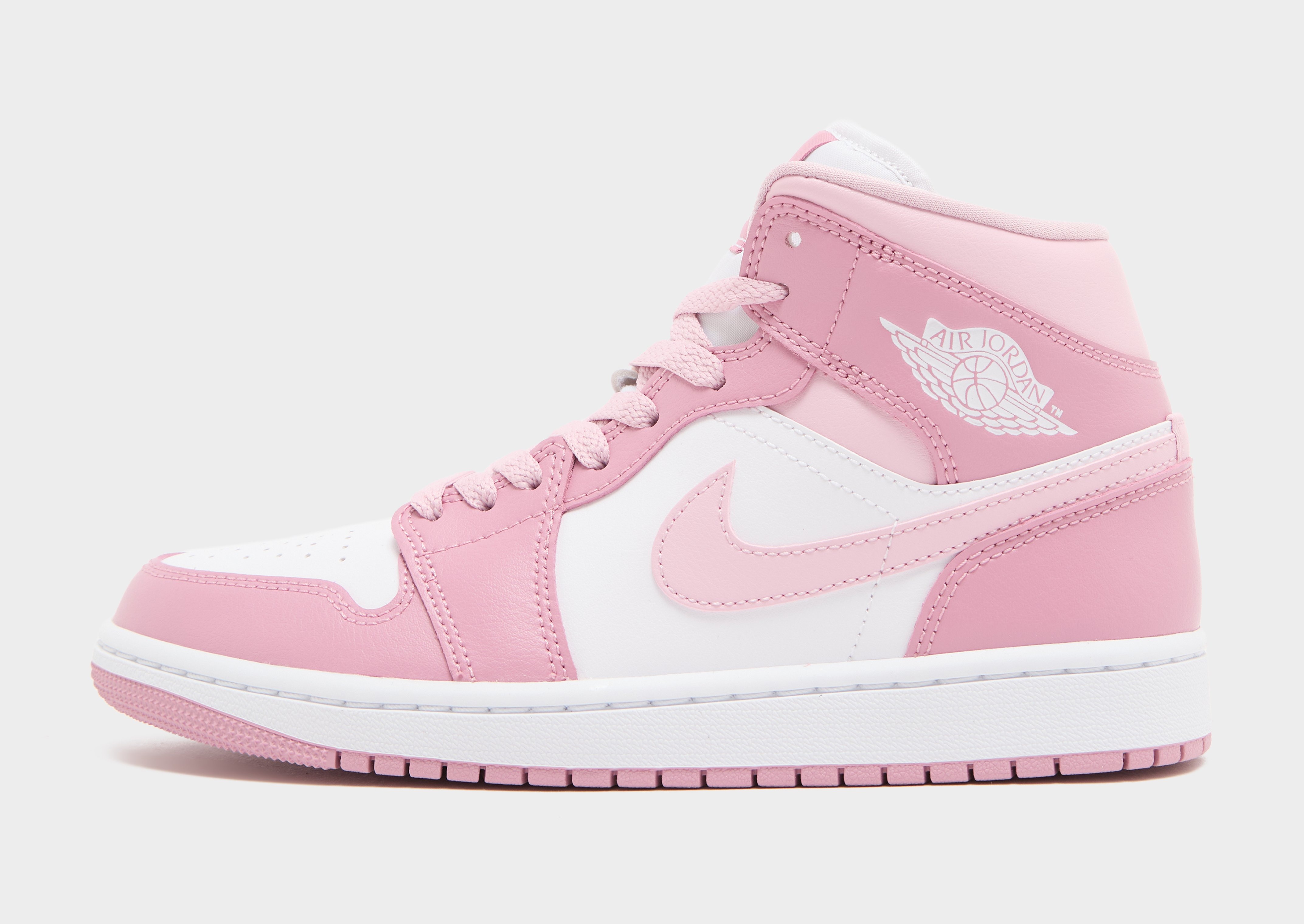Pink Jordan Air 1 Mid Women's | JD Sports UK