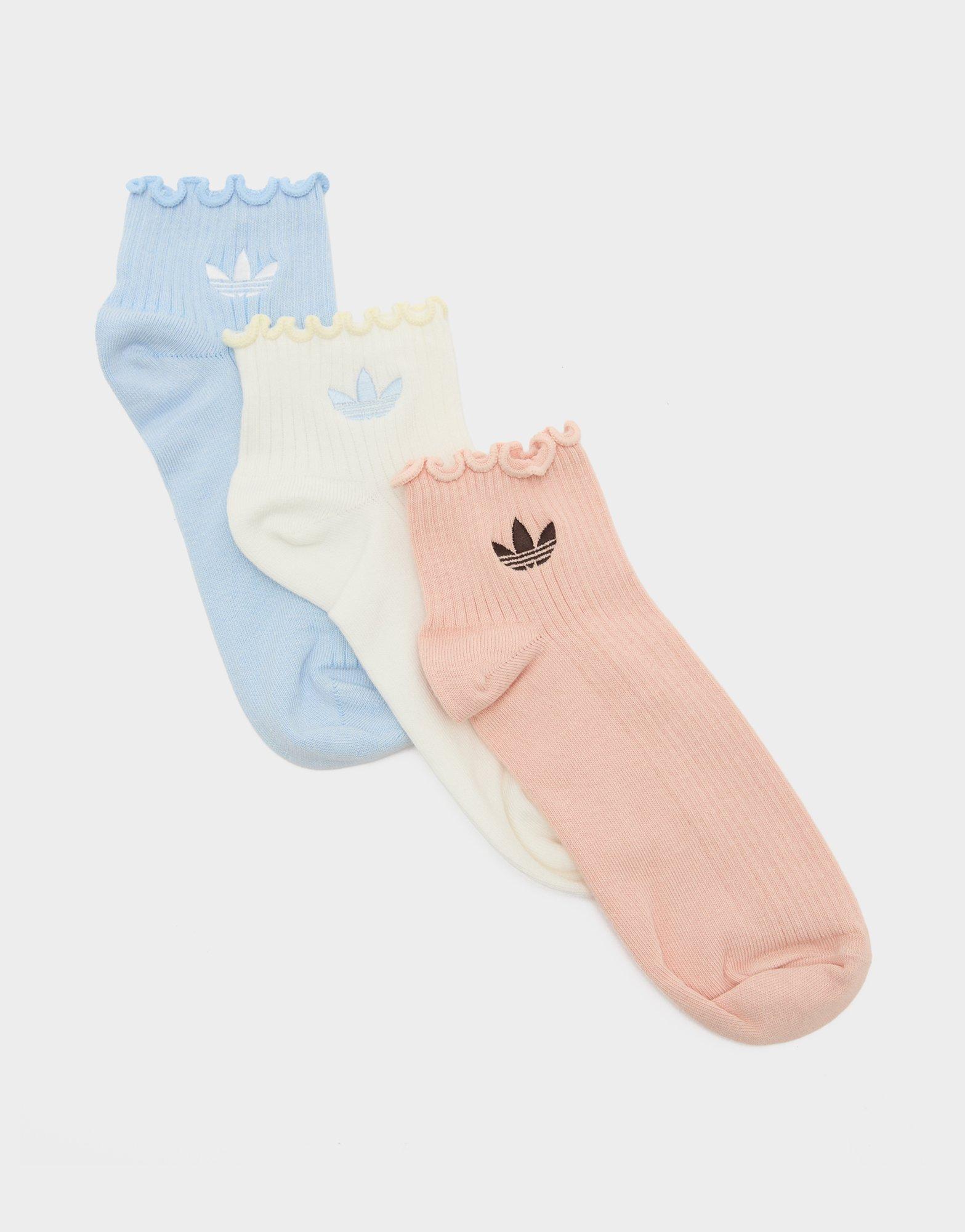 adidas Originals 3-Pack Ruffle Socks