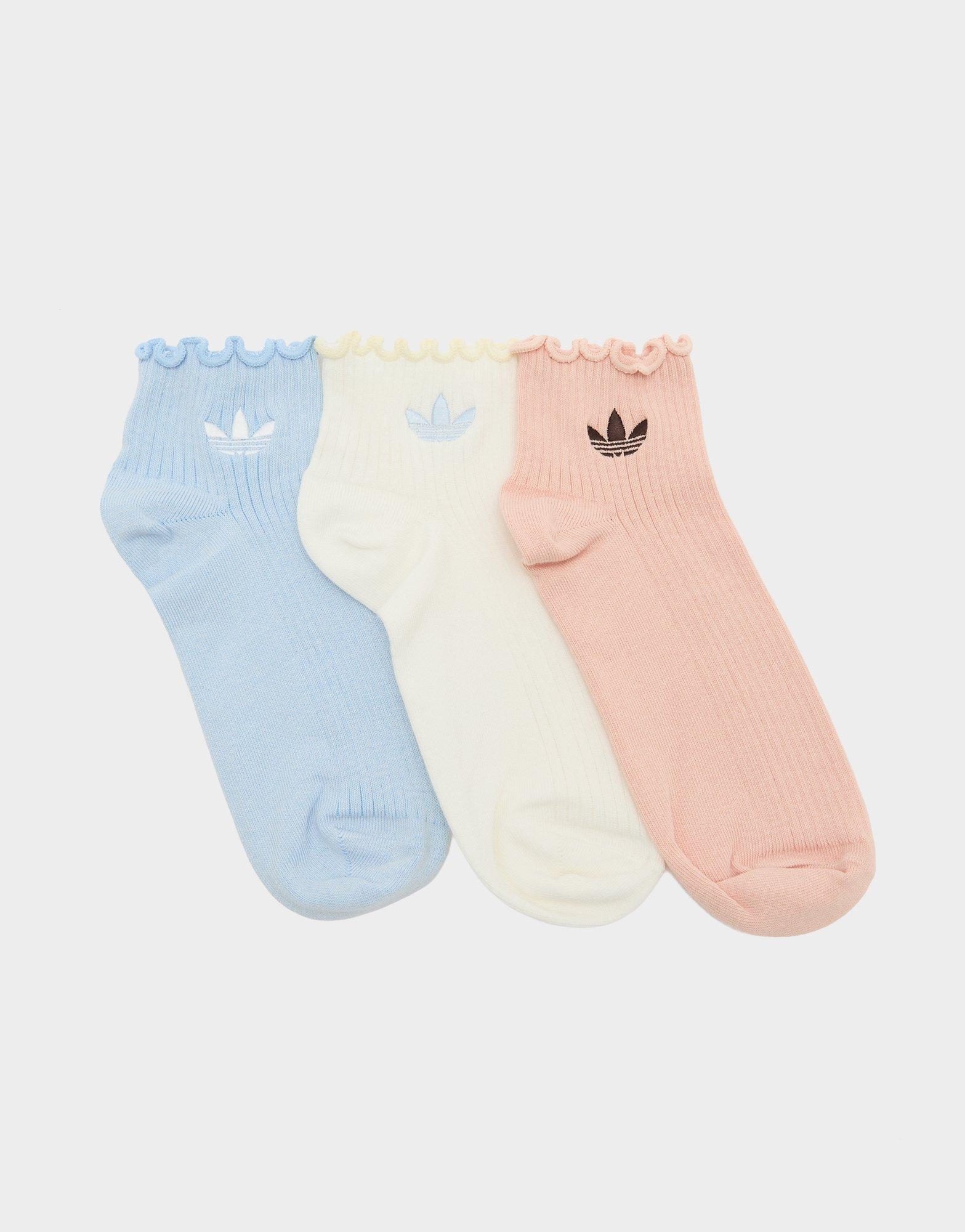 adidas Originals 3-Pack Ruffle Socks