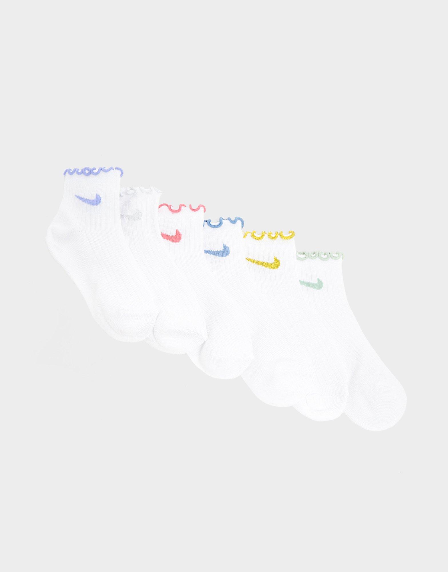 Nike 6-Pack Ruffle Ankle Socks Junior