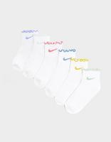 Nike Lot de 6 paires de chaussettes cheville à volants Junior