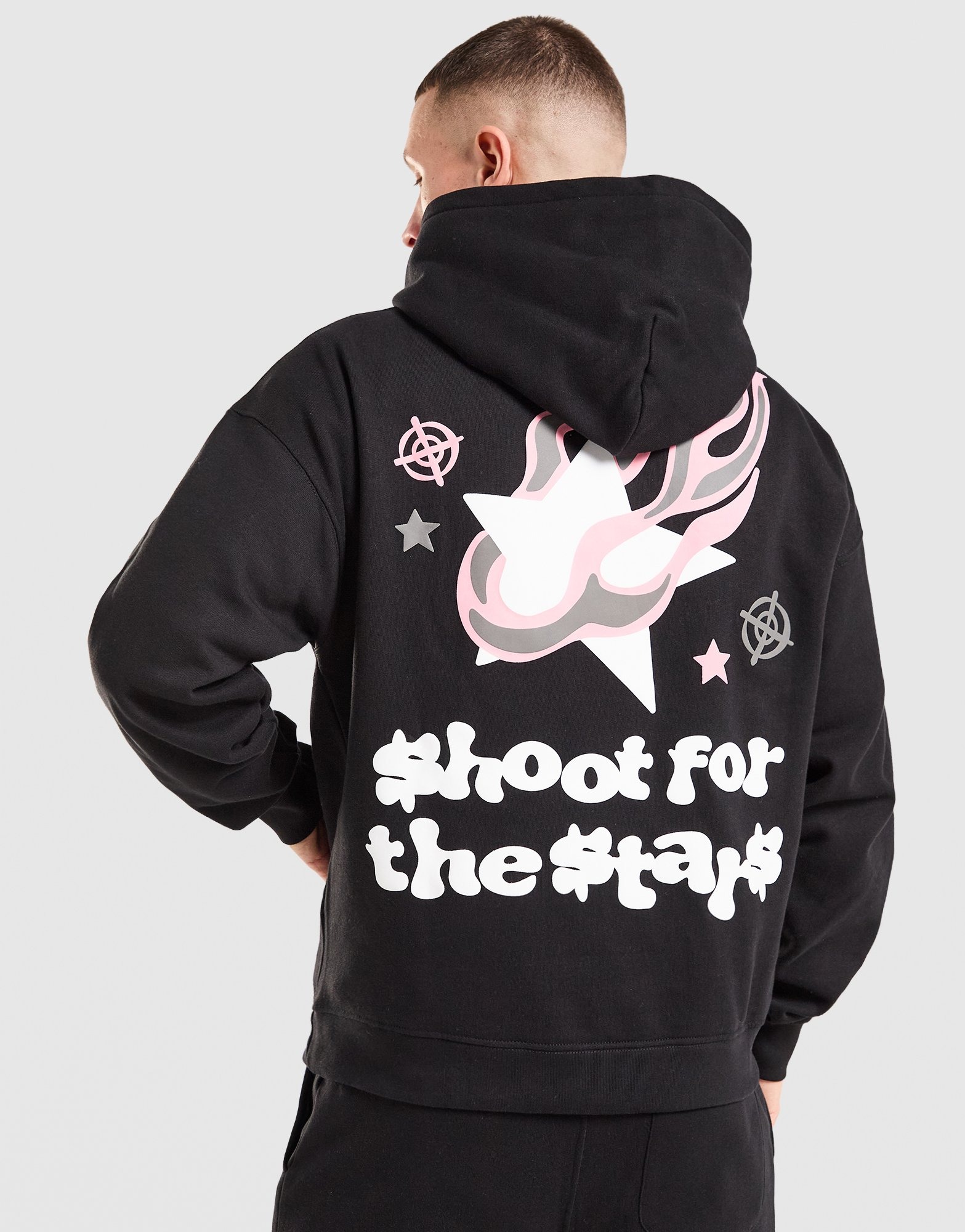 Black Lorenzo Shoot For The Stars Hoodie - JD Sports Global