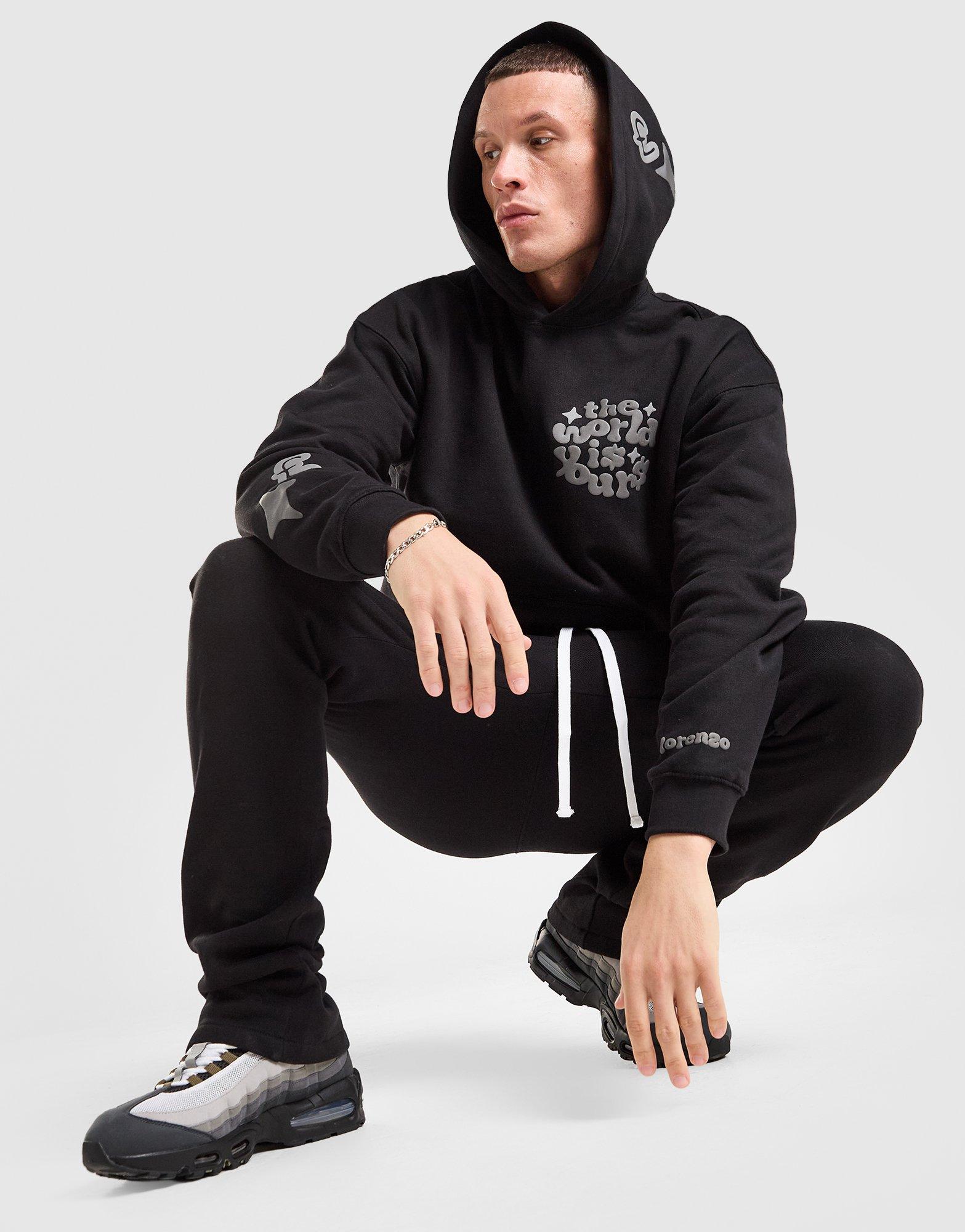 Lorenzo Felpa con Cappuccio World Is Yours