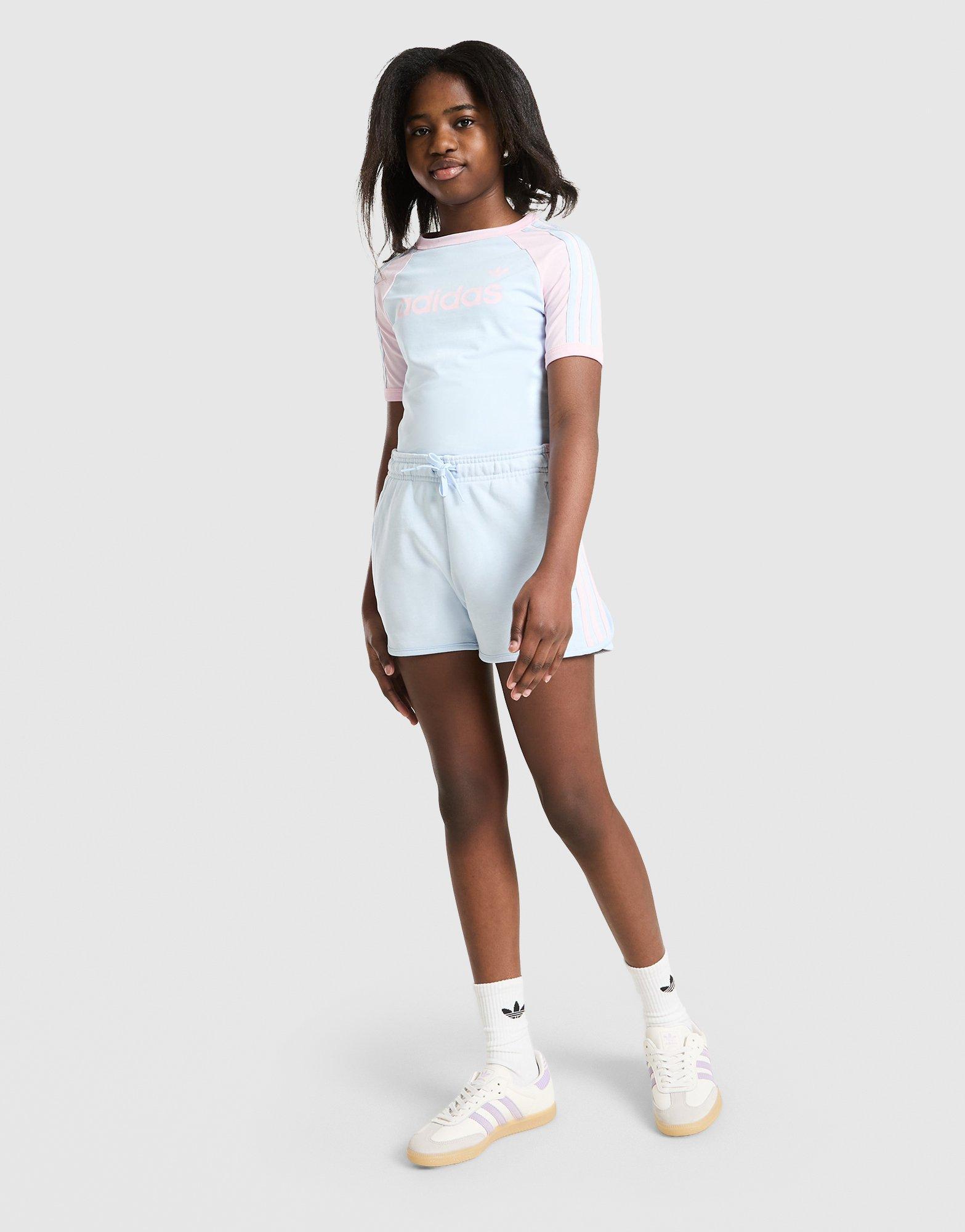 adidas Originals Girls' 3-Stripes Shorts Junior