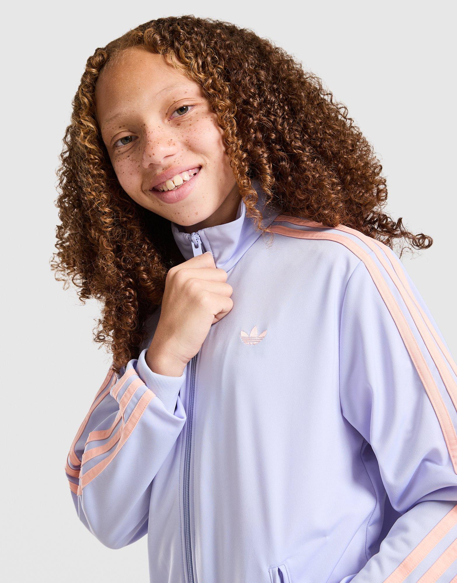 adidas Originals Girls' Firebird Full Zip Track Top Junior