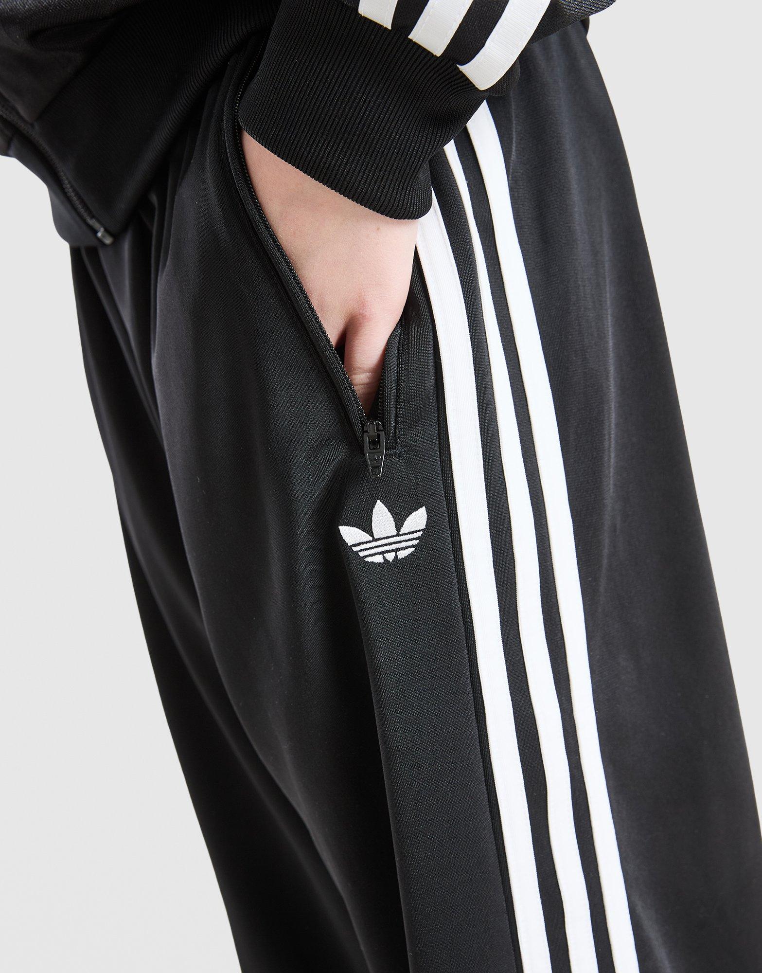 adidas Originals Girls' Firebird Wide Leg Track Pants Junior