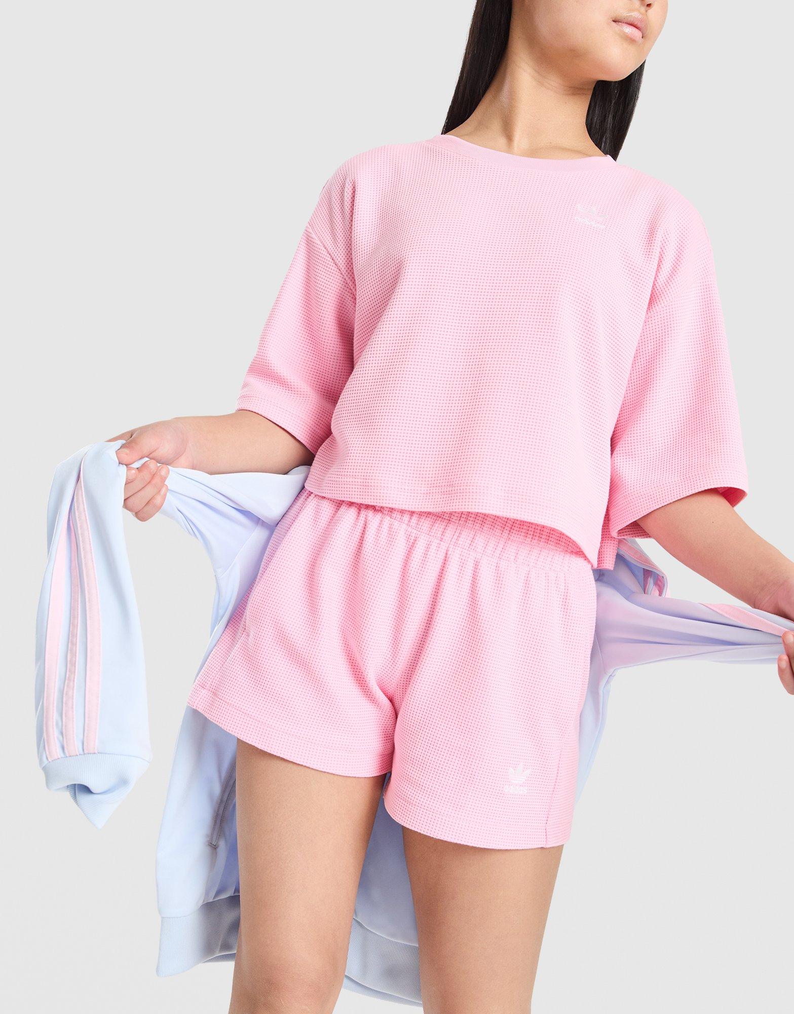 adidas Originals Girls' Waffle Shorts Junior