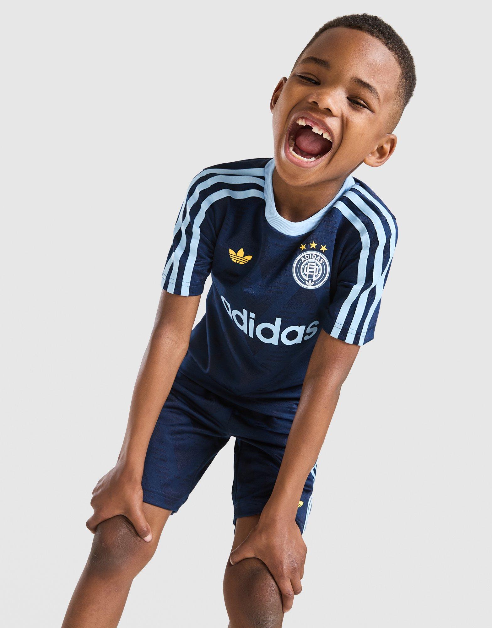adidas Originals Football T-Shirt/Shorts Set Children