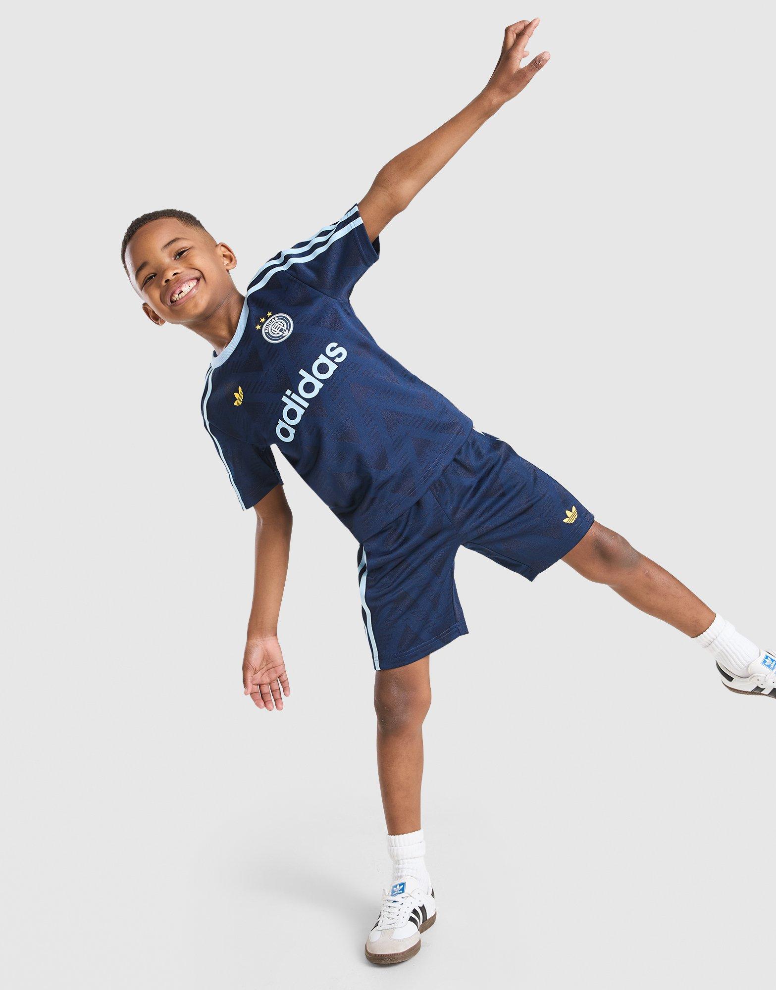 adidas Originals Football T-Shirt/Shorts Set Children