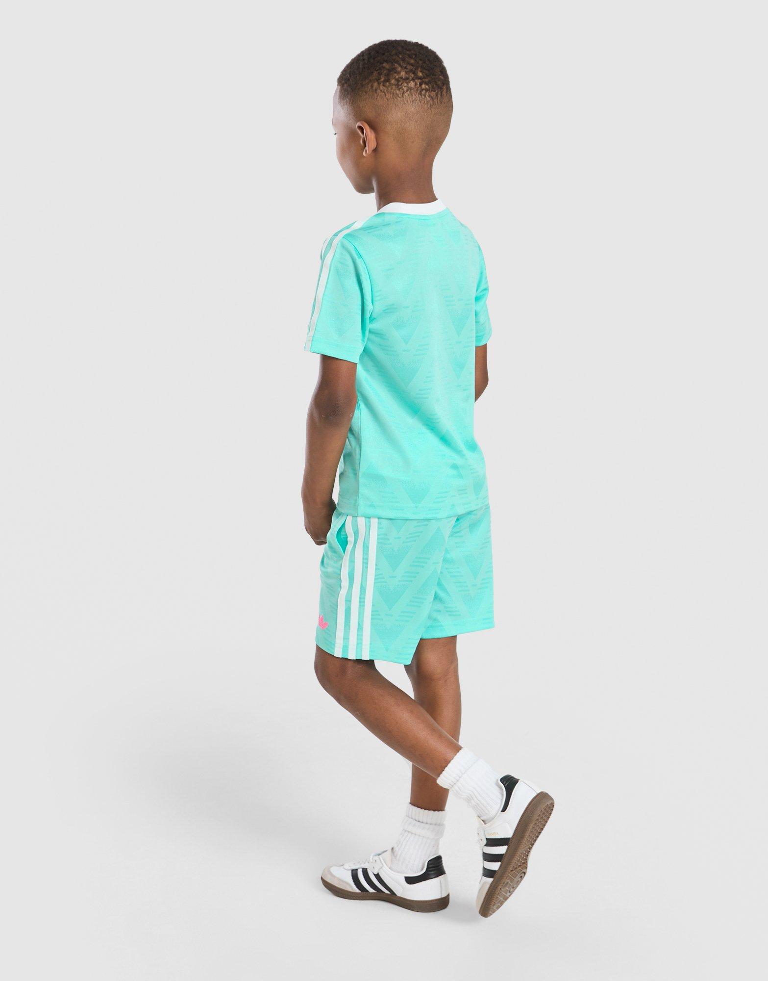adidas Originals Football T-Shirt/Shorts Set Children