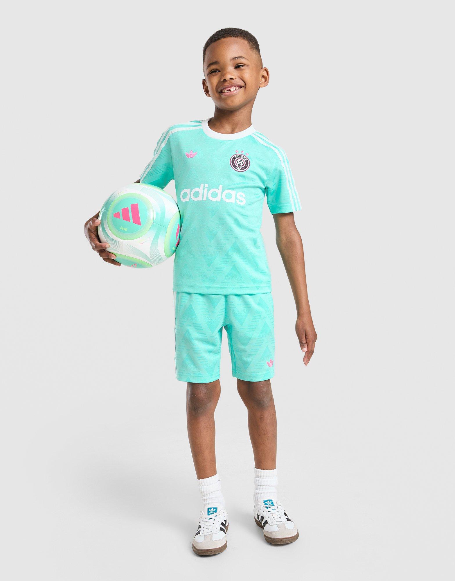 adidas Originals Football T-Shirt/Shorts Set Children