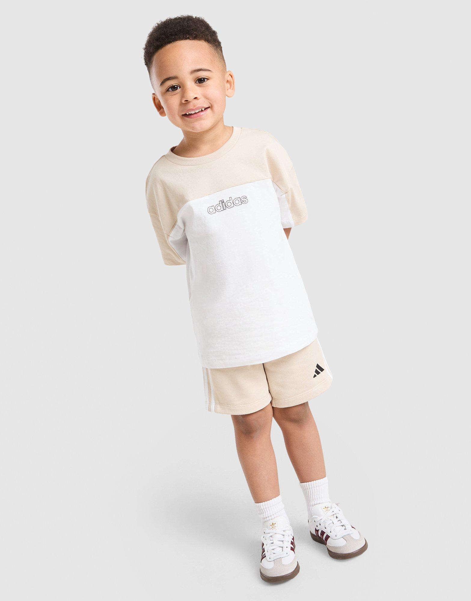 adidas Linear T-Shirt/Shorts Set Infant