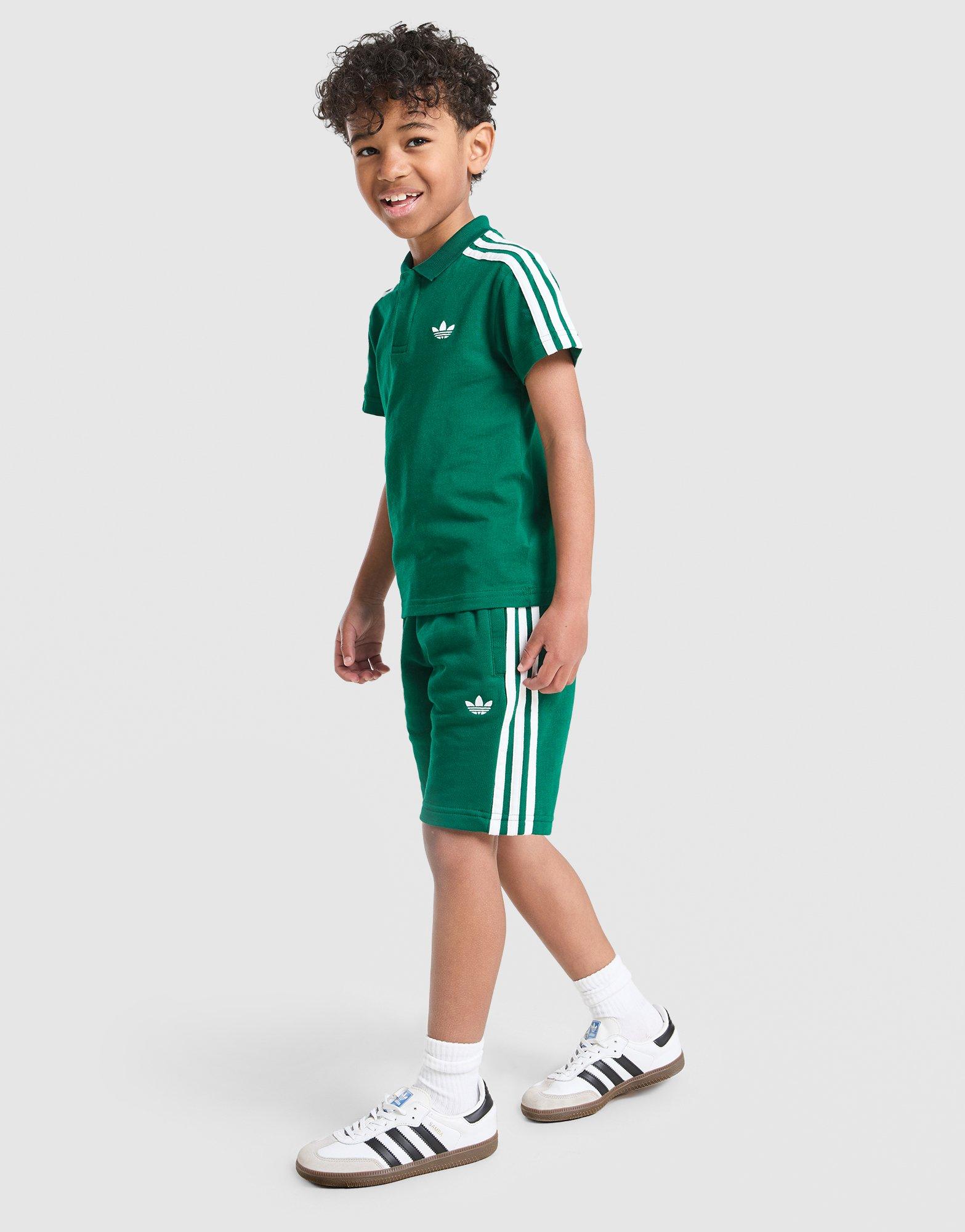 adidas Originals Polo Shirt/Shorts Set Children
