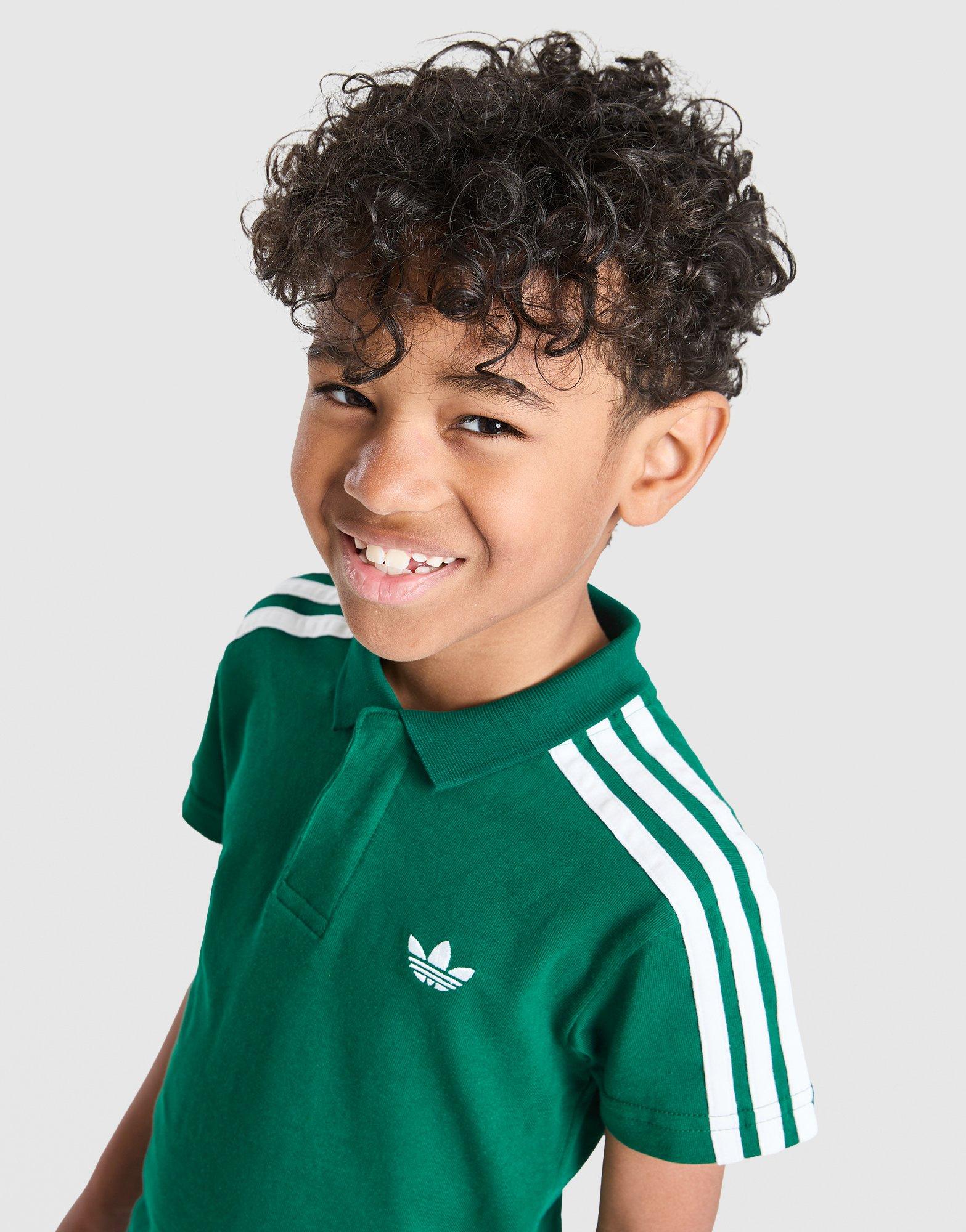 adidas Originals Polo Shirt/Shorts Set Children