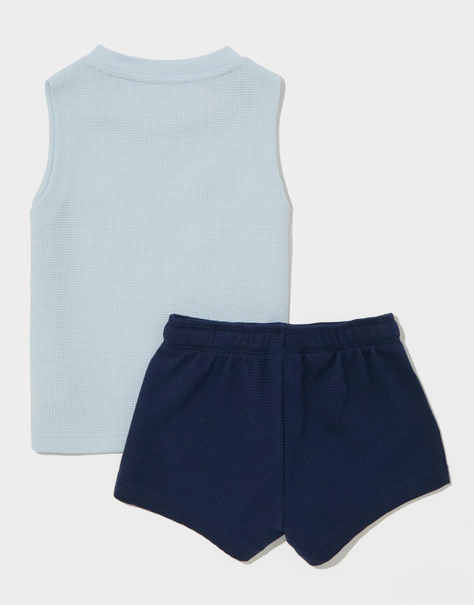 adidas Originals Waffle Tank Top/Shorts Set Children