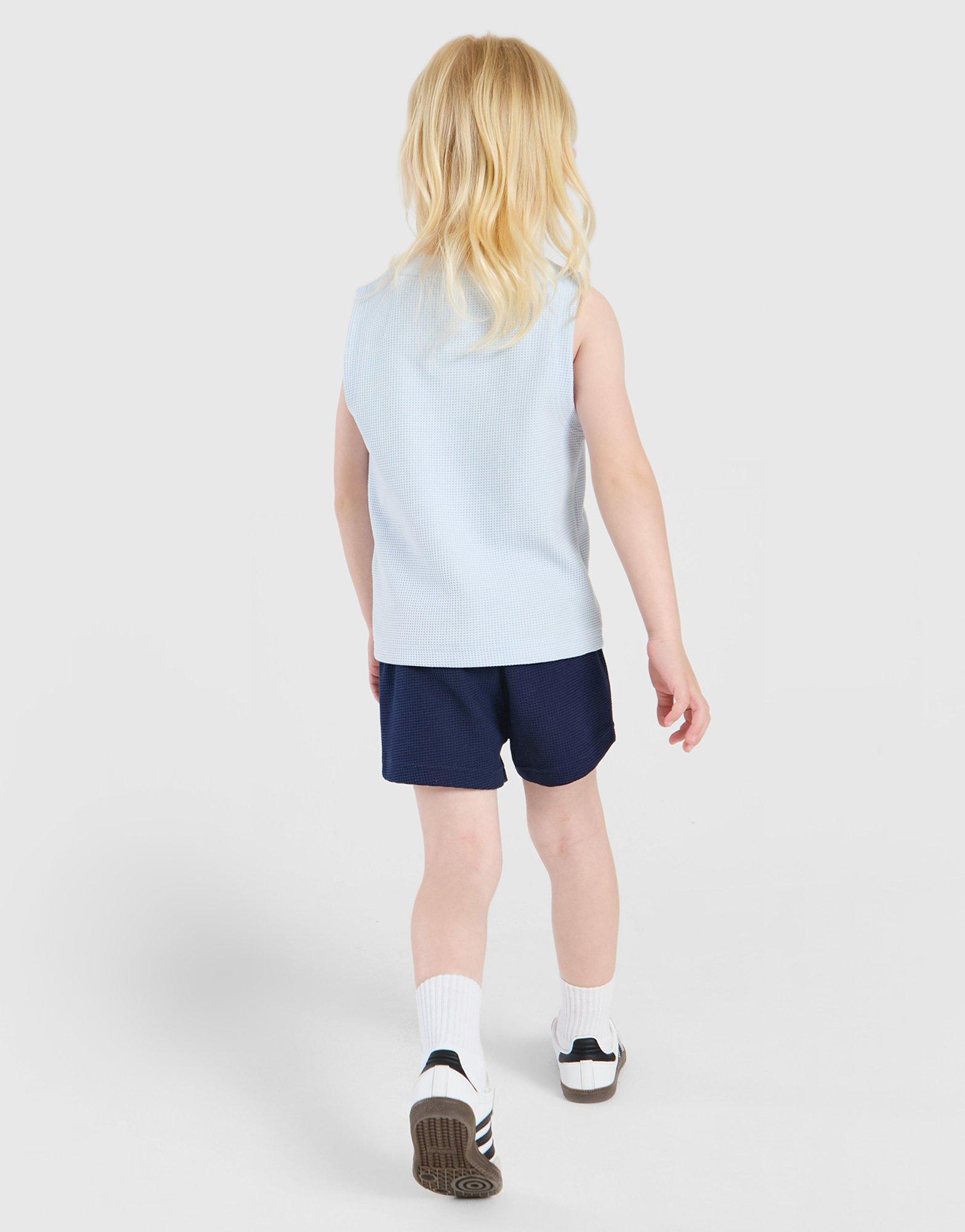 adidas Originals Waffle Tank Top/Shorts Set Children