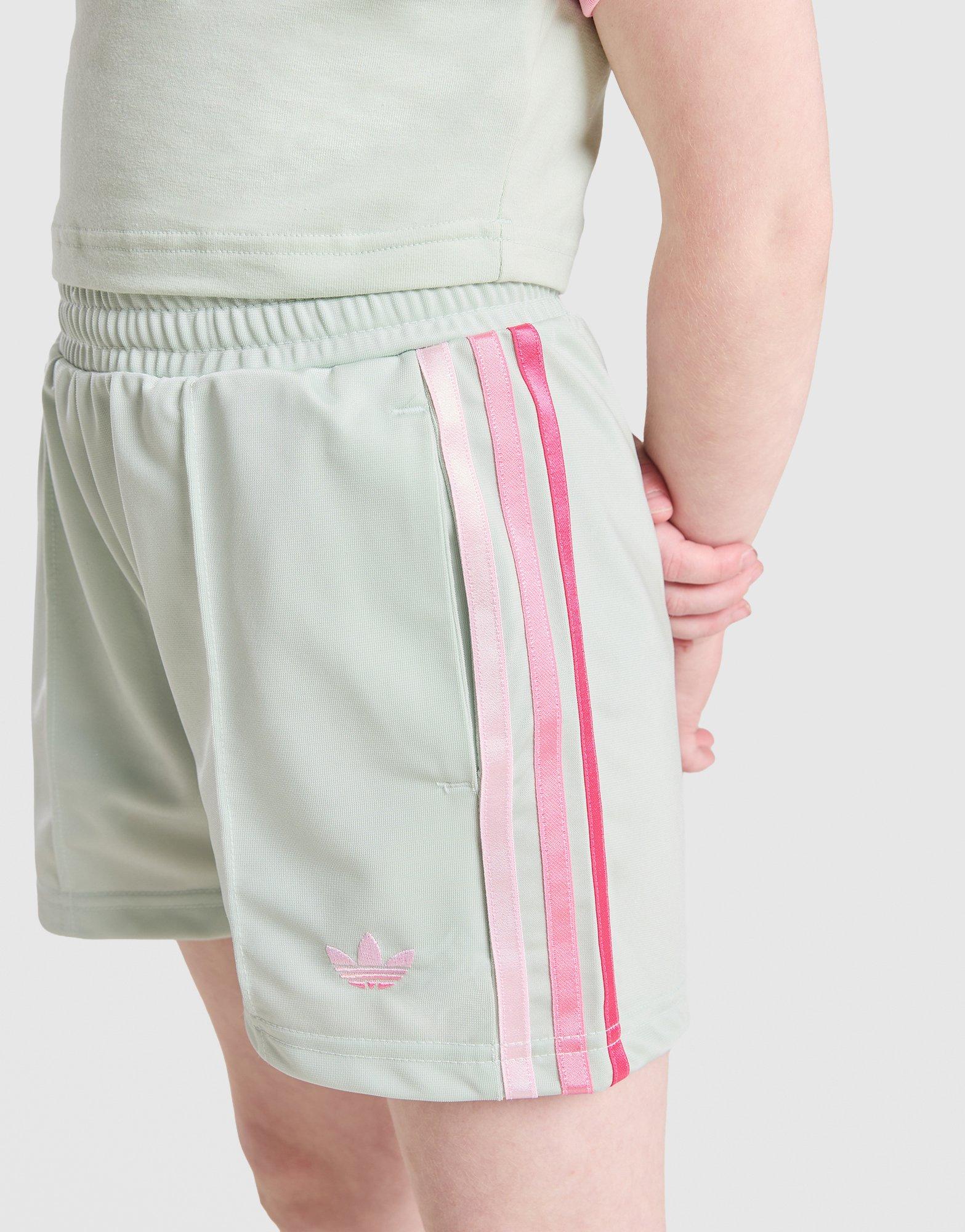 adidas Originals Girls' Firebird T-Shirt/Shorts Set Children
